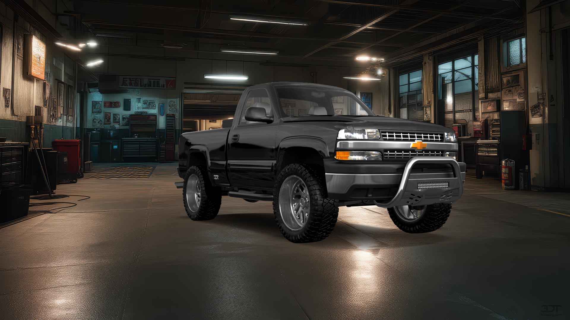 Chevrolet Silverado 1500 6.5 ft box 2 Door pickup truck 1999 tuning