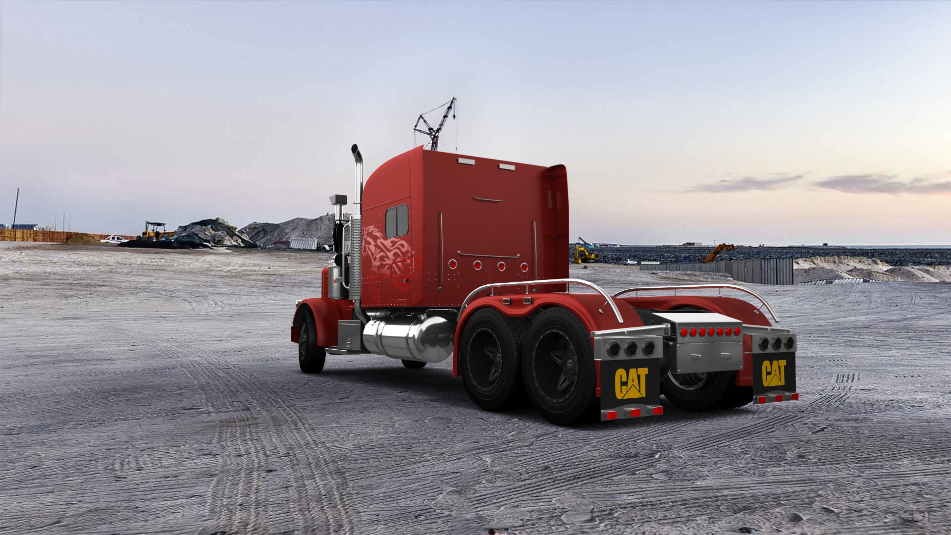 Peterbilt 389 Sleeper Cab Truck 2016 tuning