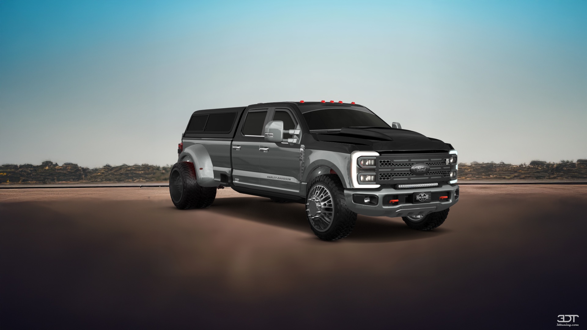 Ford F-350 DRW Crew Cab 4 Door pickup truck 2023 tuning