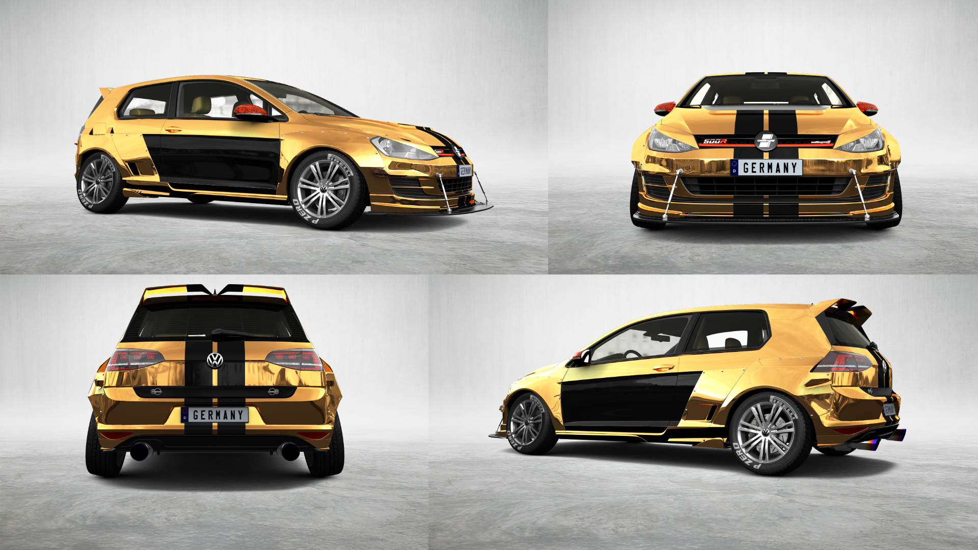 Volkswagen Golf 7 3 Door Hatchback 2013 tuning