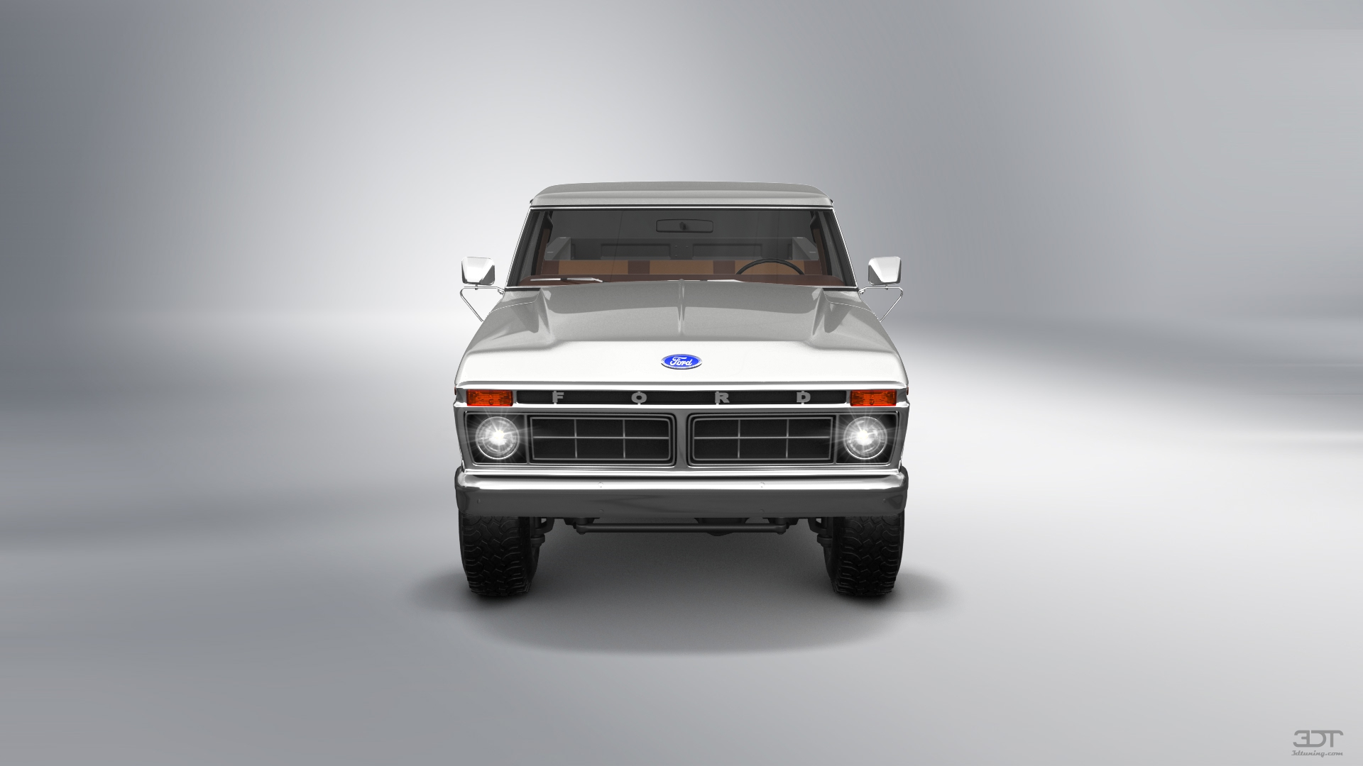 Ford F-350 Dually 2 Door pickup truck 1974 tuning