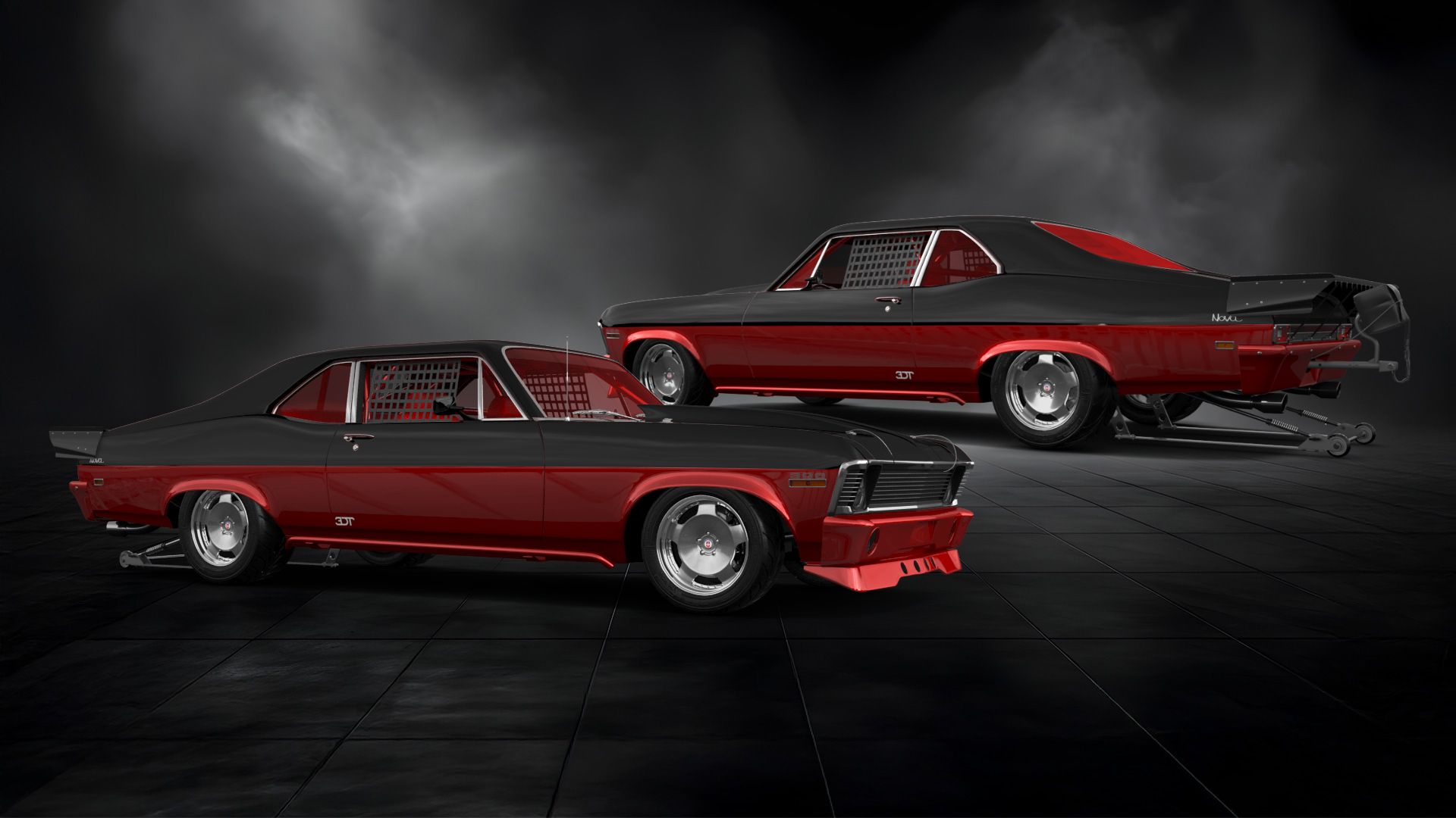 Tuning Chevrolet Chevy II Nova 2 Door Coupe 1968