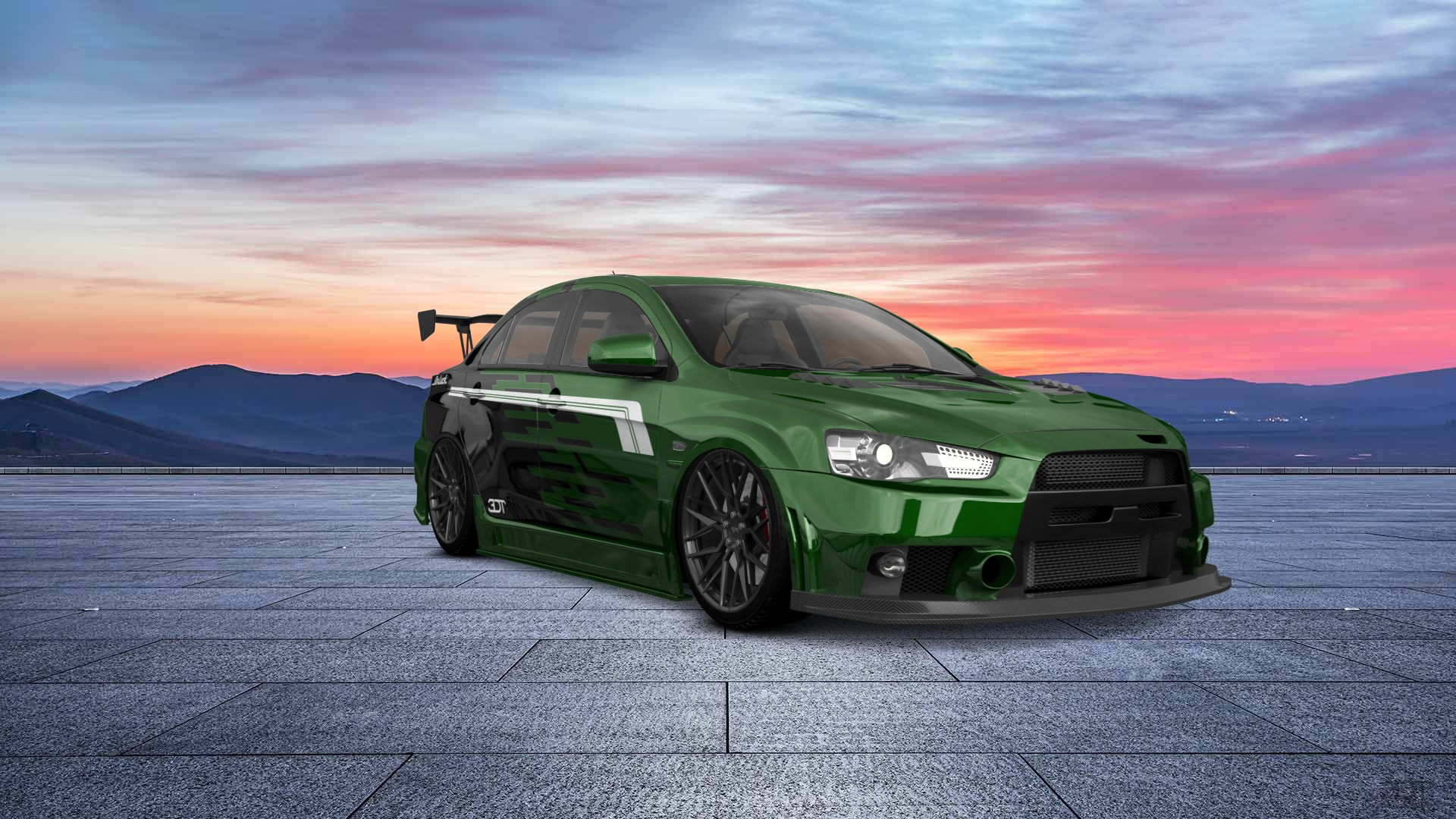 Mitsubishi Lancer Evolution X Sedan 2008