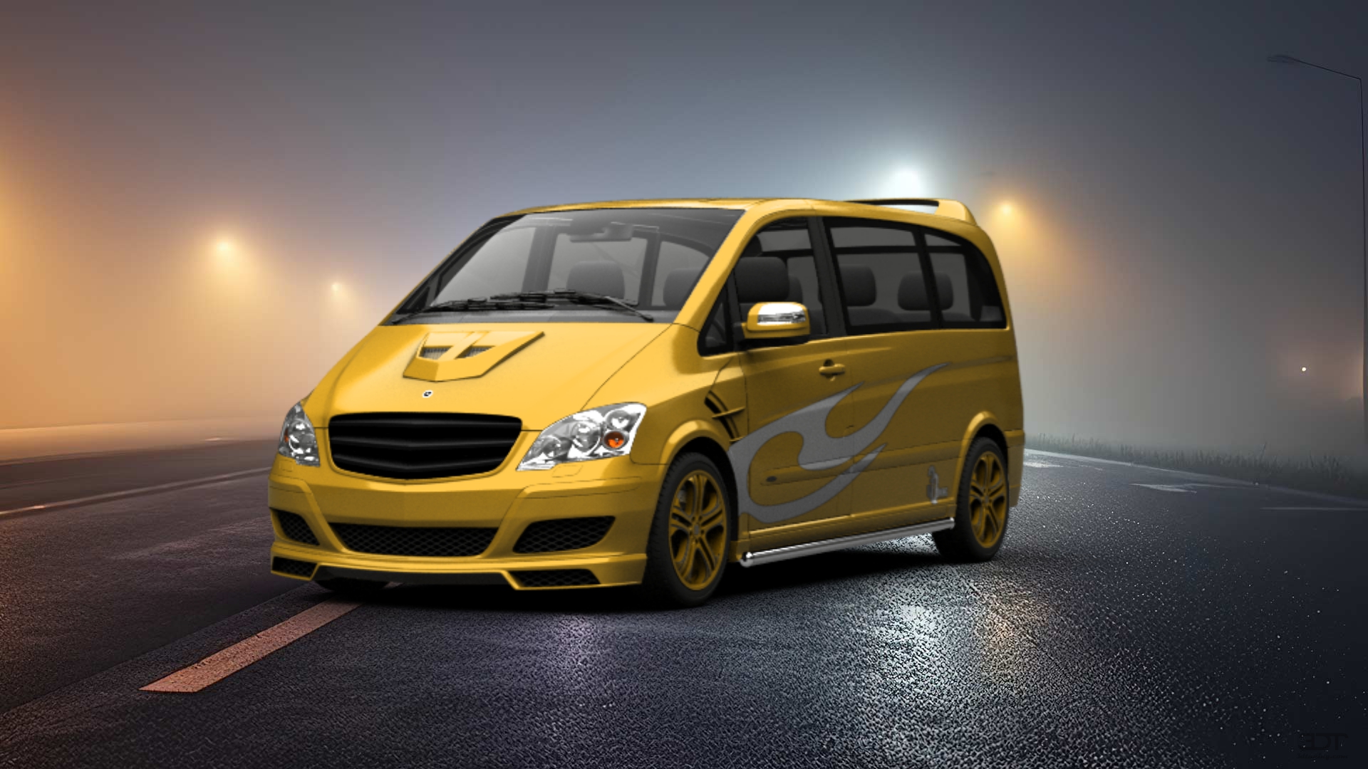 Mercedes Viano Van 2011 tuning