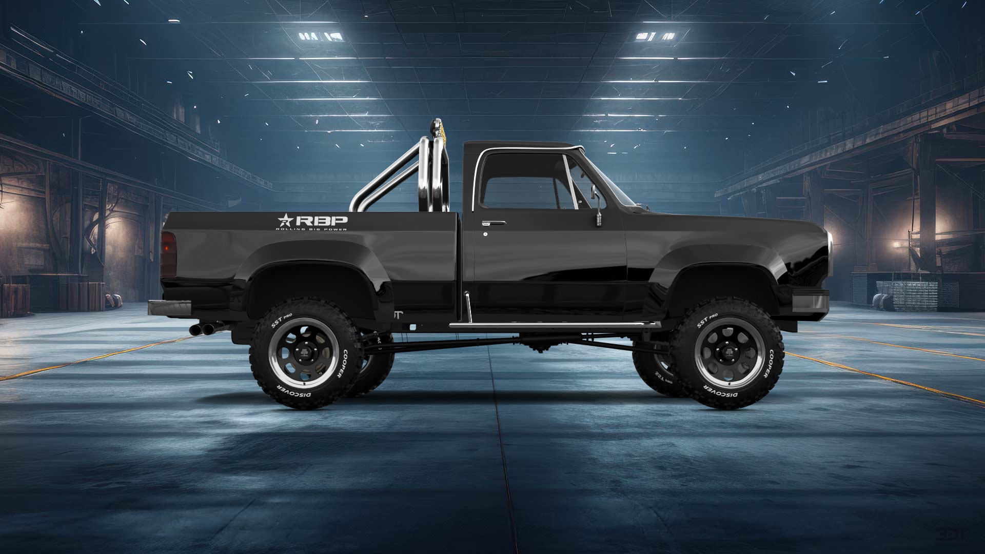 Dodge Power Wagon W200 2 Door pickup truck 1977