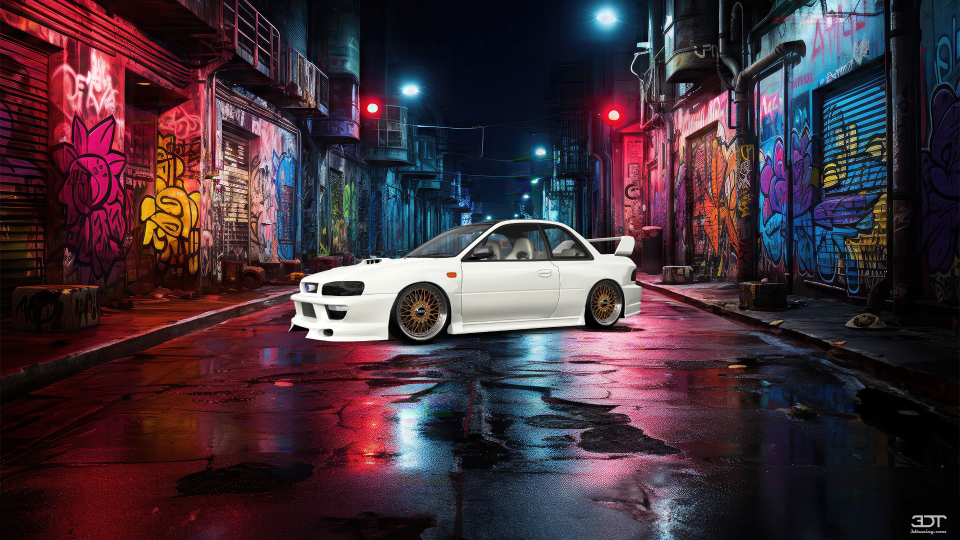Subaru Impreza WRX STI 22B 2 Door Coupe 2000 tuning