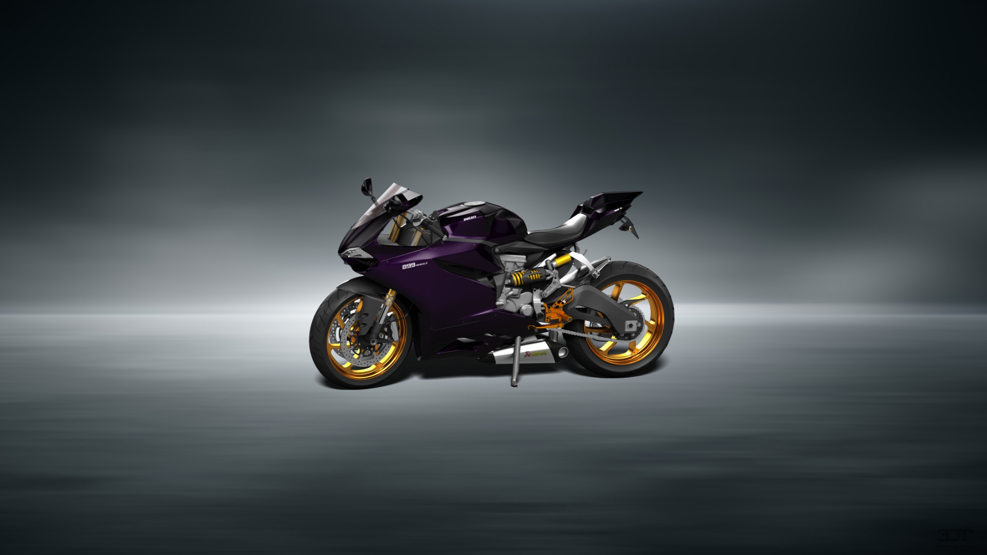 Ducati 899 Panigale Sport Bike 2015 tuning