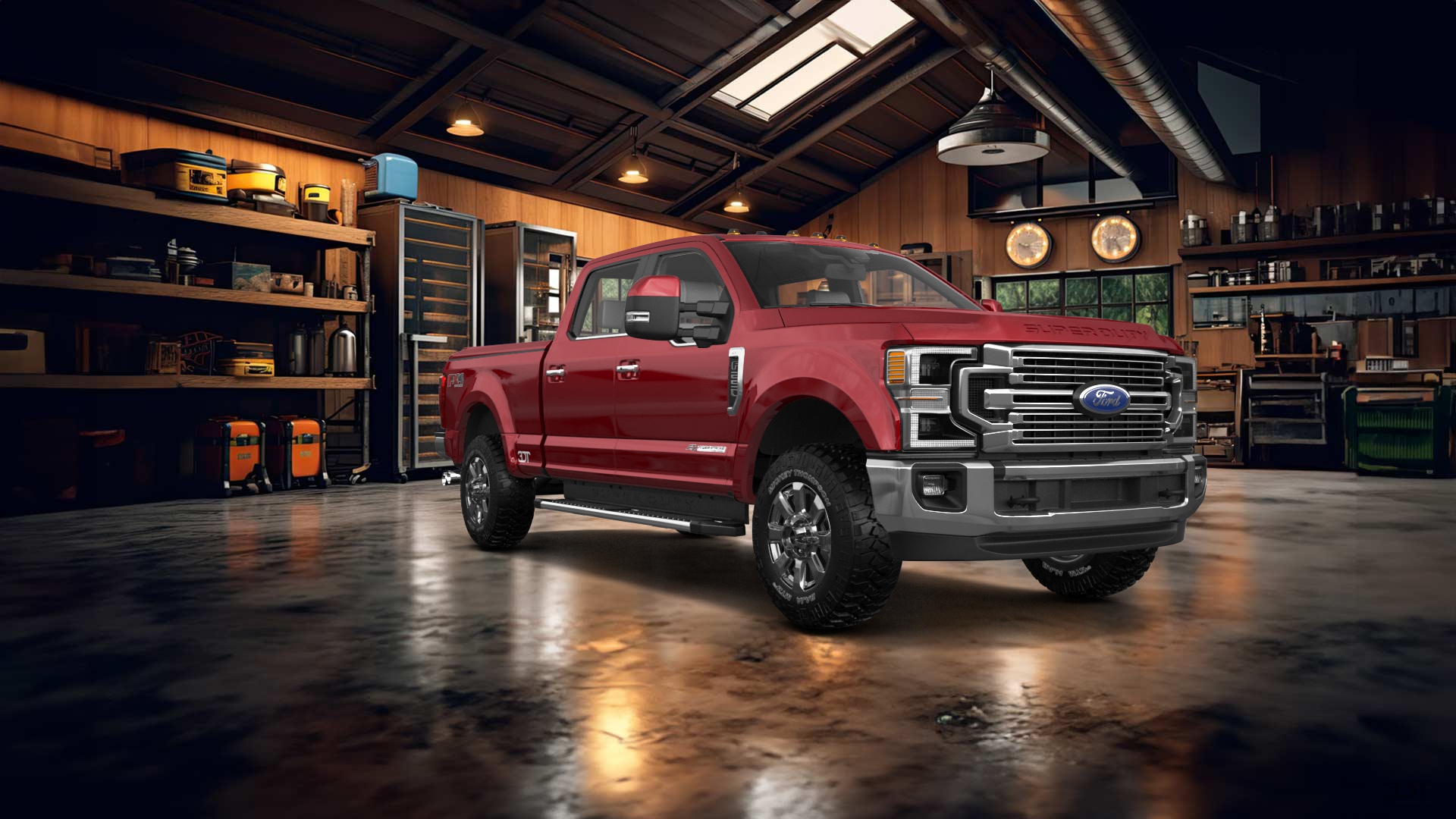 Ford F-250 4 Door pickup truck 2021 Images