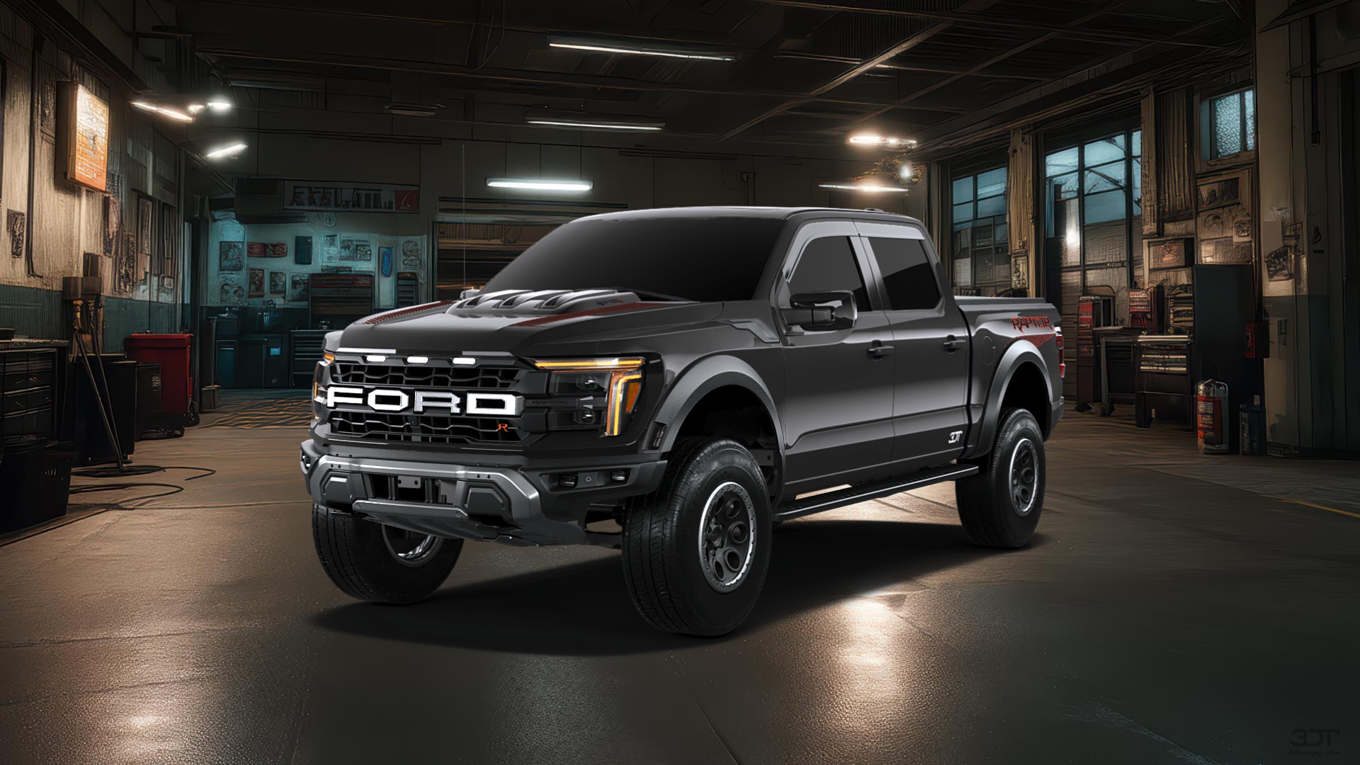 Ford F-150 Raptor 4 Door pickup truck 2024 tuning