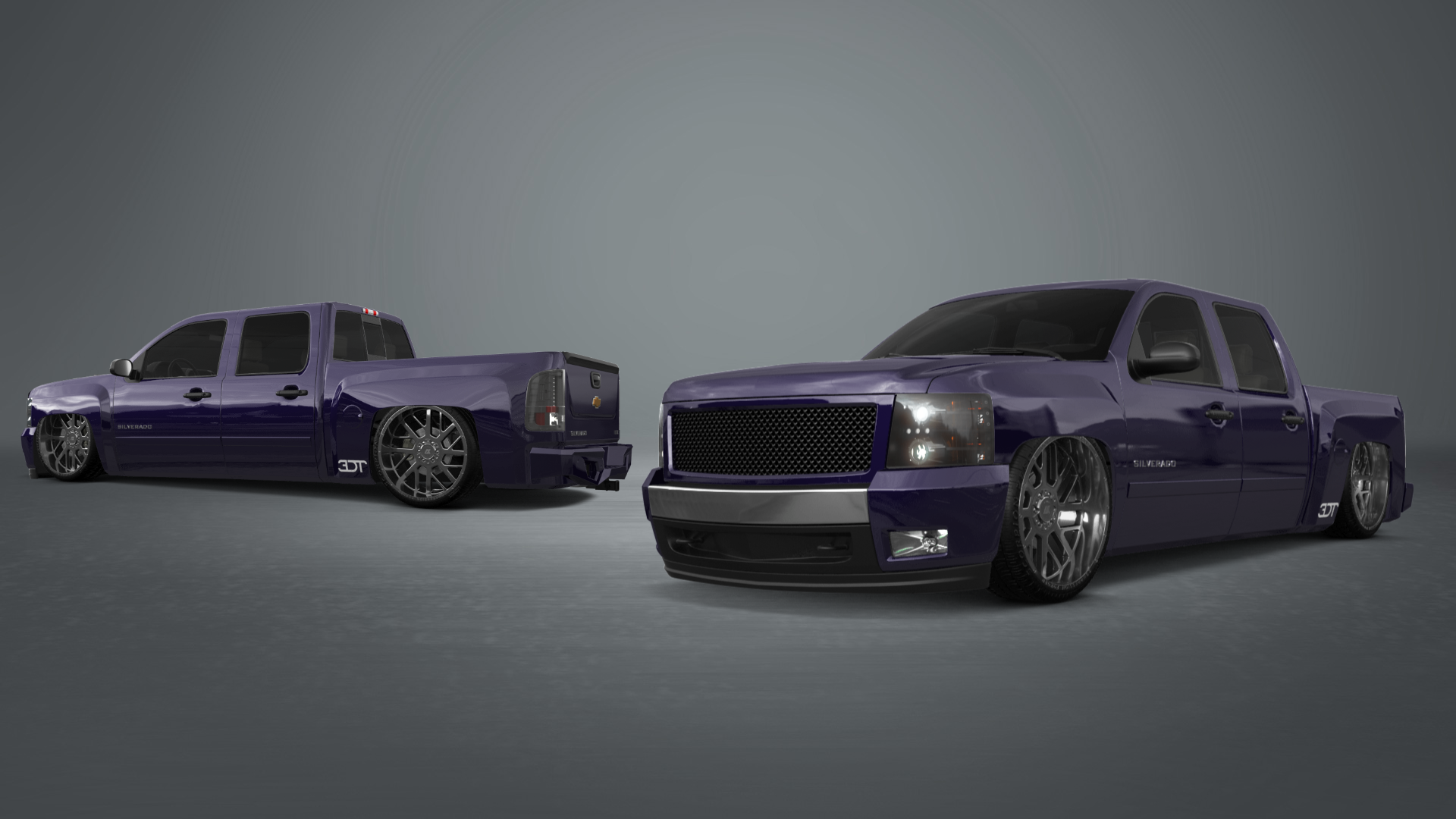 Chevrolet Silverado 1500 Crew Cab 4 Door pickup truck 2007 tuning