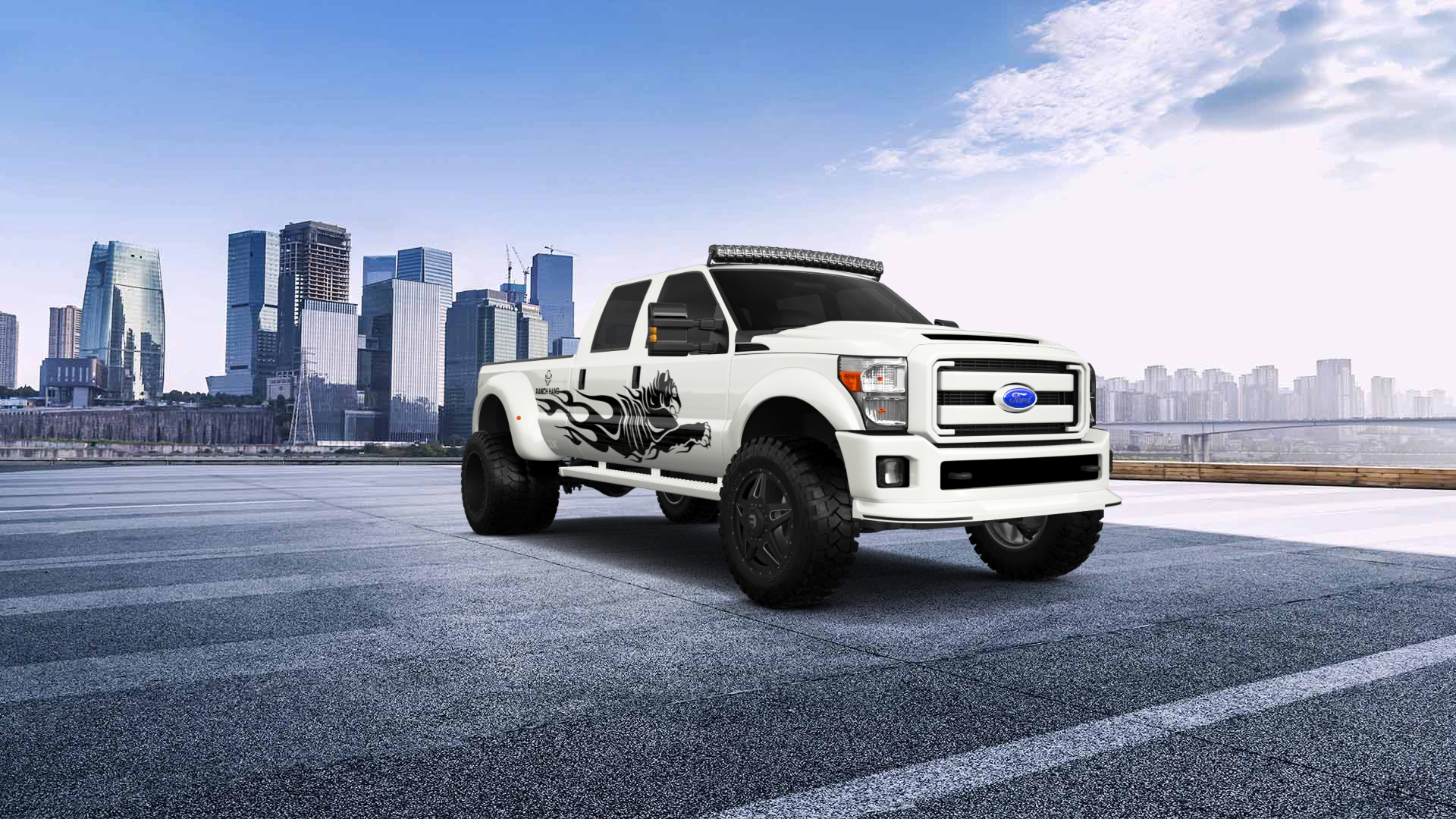Ford F-350 DRW 4 Door pickup truck 2013