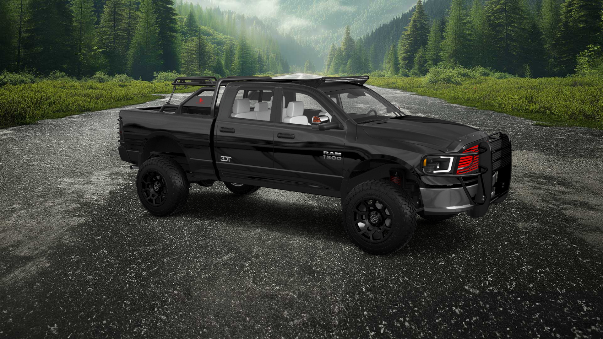 Dodge Ram 1500 Crew Cab 6.4 ft box 4 Door pickup truck 2009