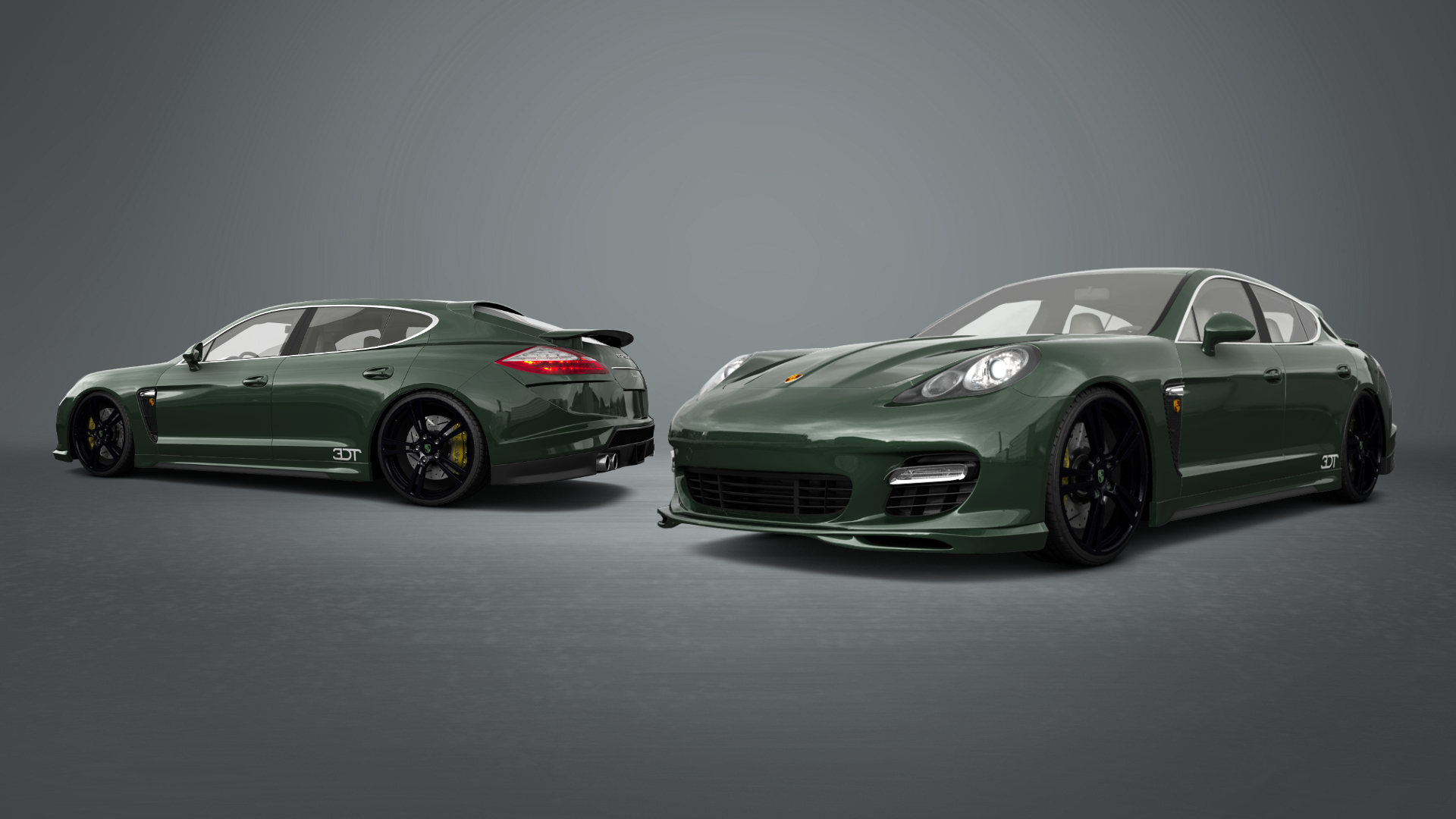 Porsche Panamera 4 door fastback saloon 2011