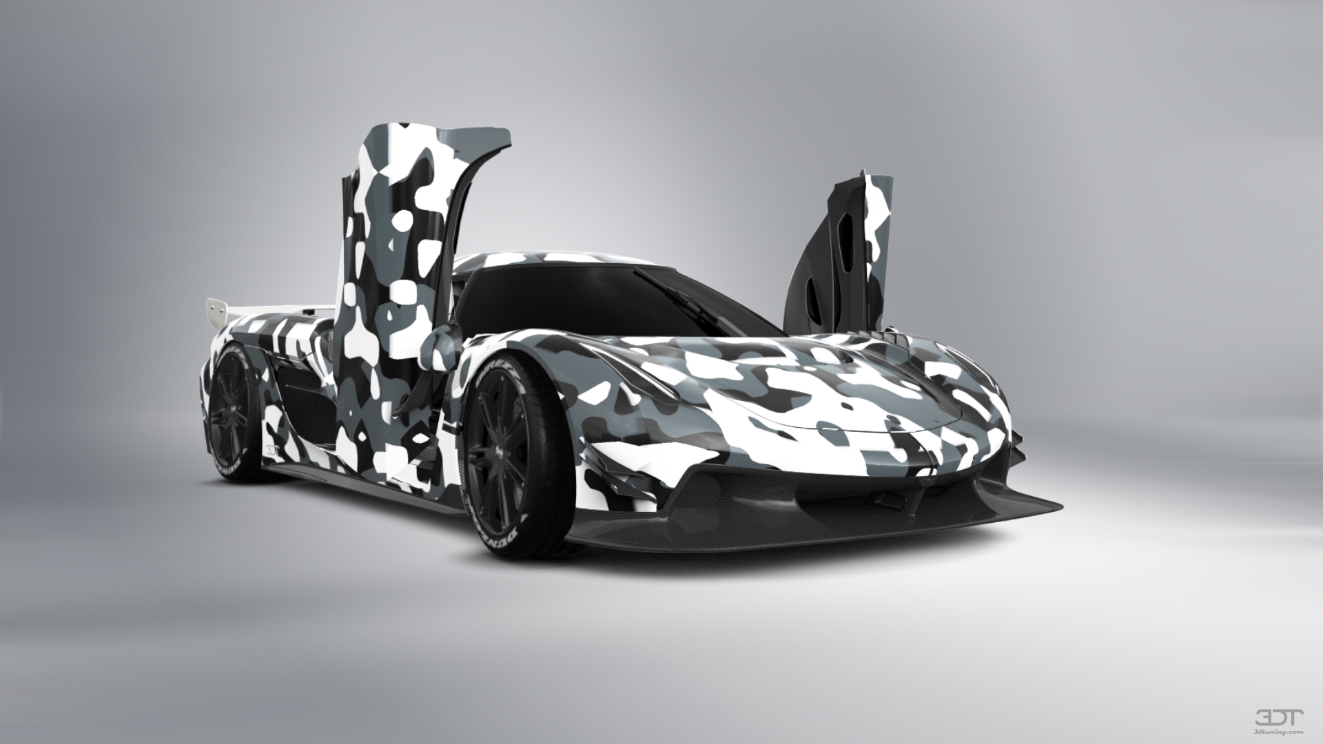 Koenigsegg Jesko 2 door targa top 2020 tuning