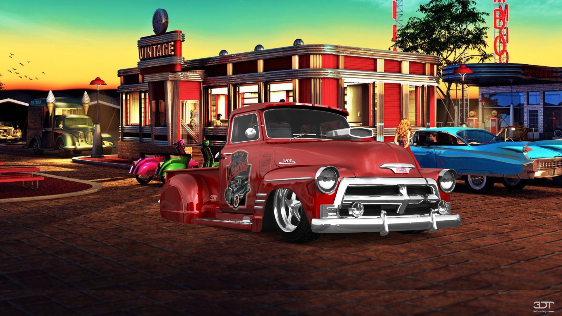 Chevrolet 3100 2 Door pickup truck 1954