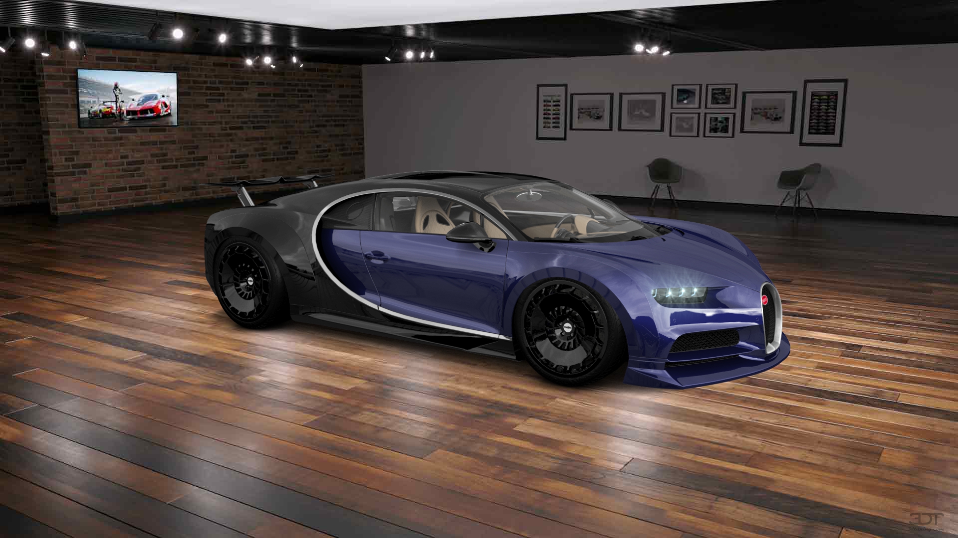 Bugatti Chiron 2 Door Coupe 2016 tuning