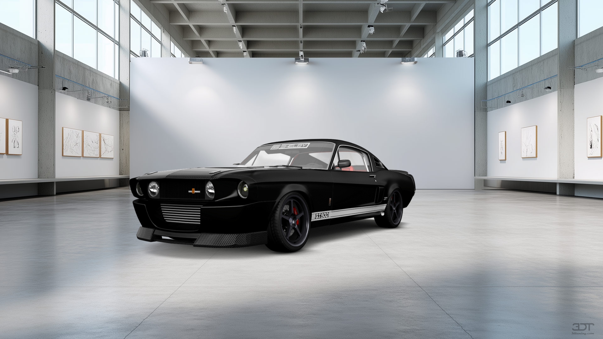 Mustang GT500 2 Door Coupe 1968 tuning