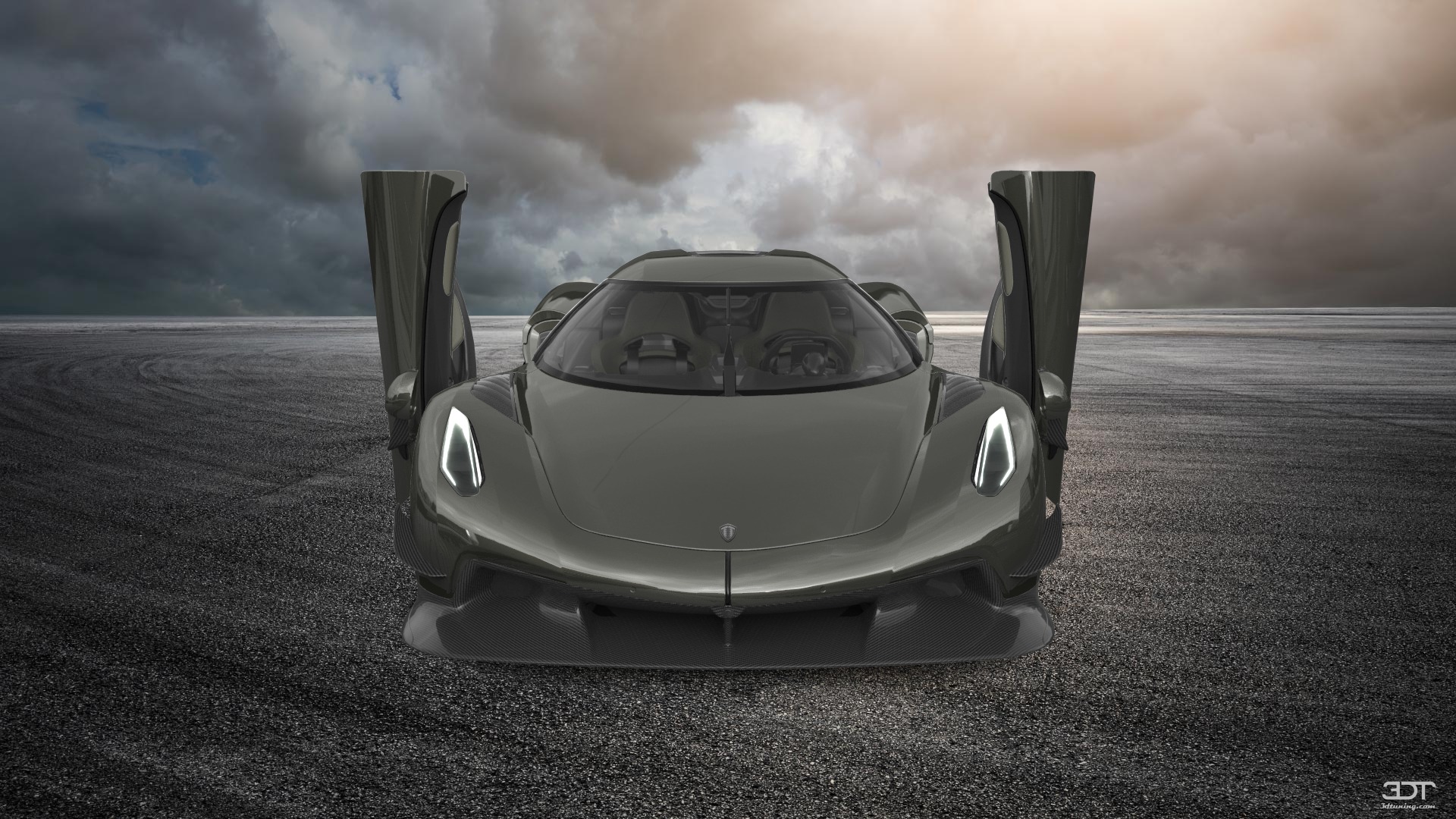 Koenigsegg Jesko 2 door targa top 2020
