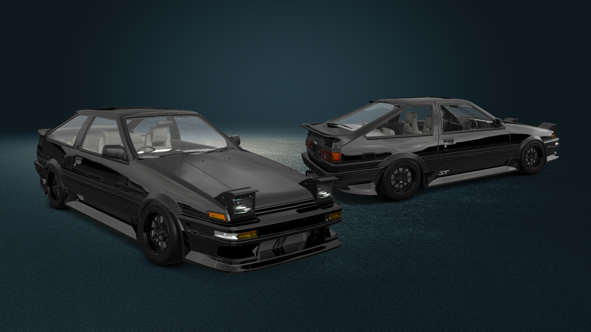 Toyota AE86 3 Door Hatchback 1985 Images