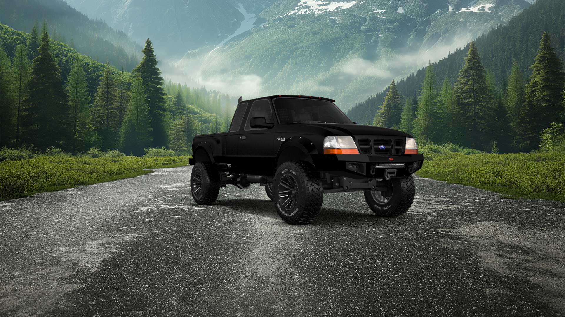 Ford Ranger Flareside 2 Door pickup truck 1998