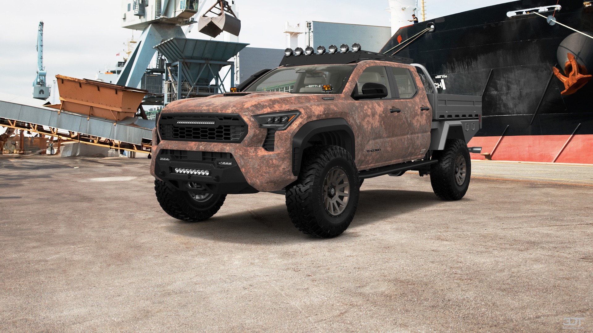 Toyota Tacoma Crew Cab 4 Door pickup truck 2024 tuning