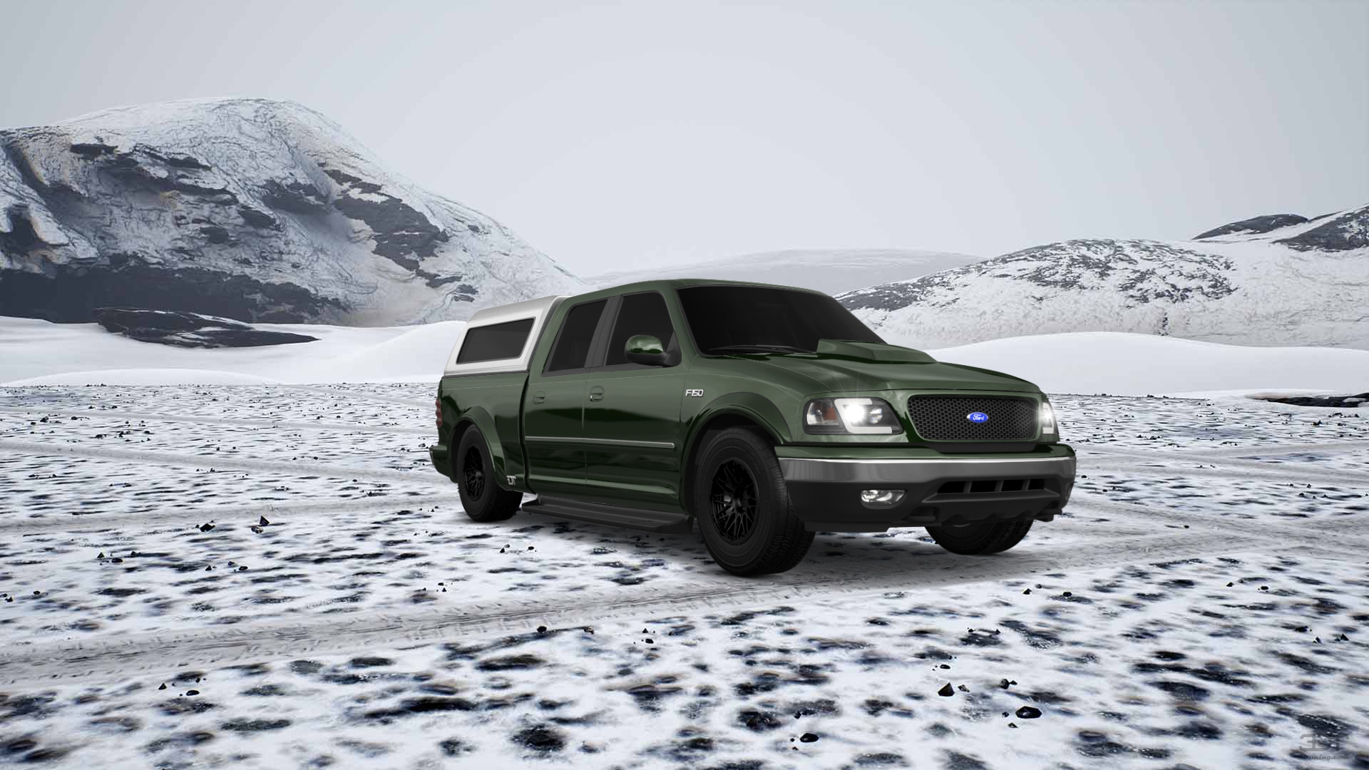 Ford F-150 SuperCrew 4 Door pickup truck 1997