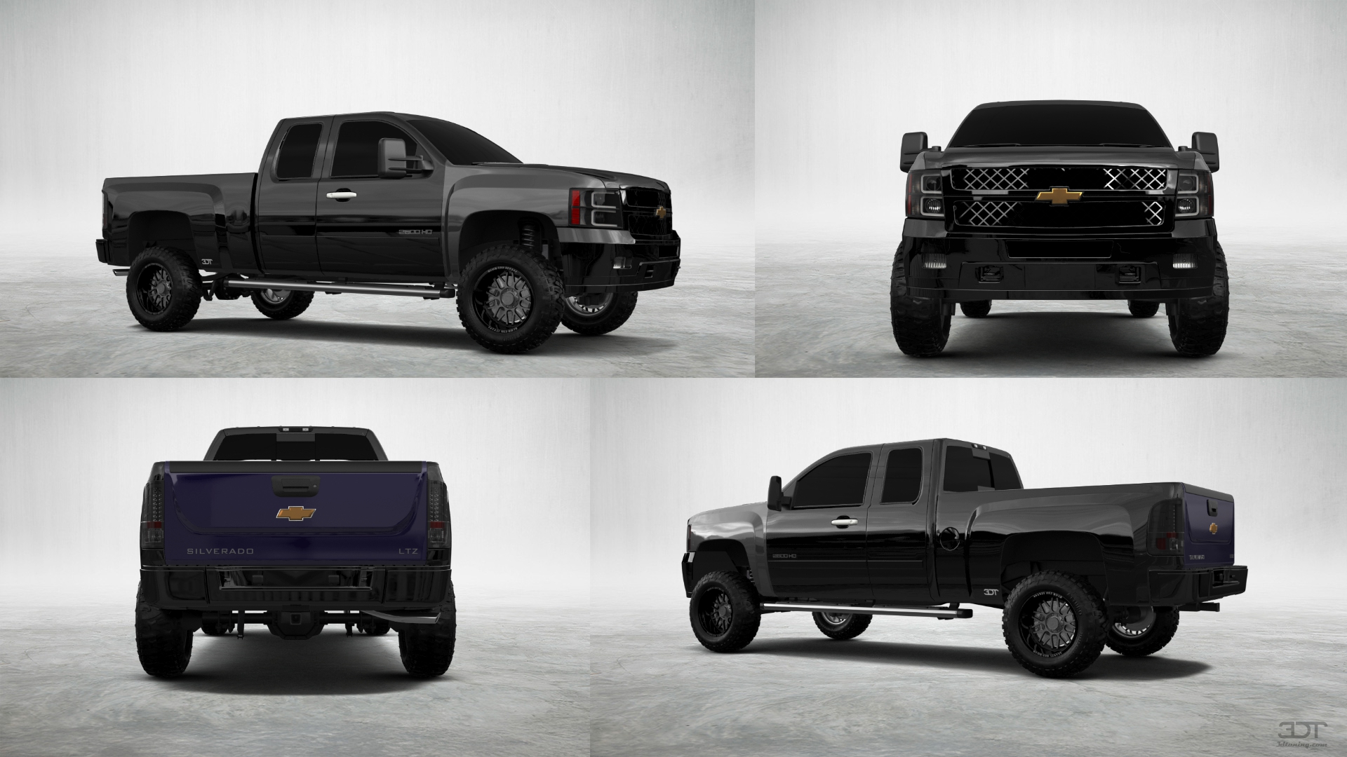 Chevrolet Silverado 2500 HD Extended Cab Pickup Truck 2007 tuning