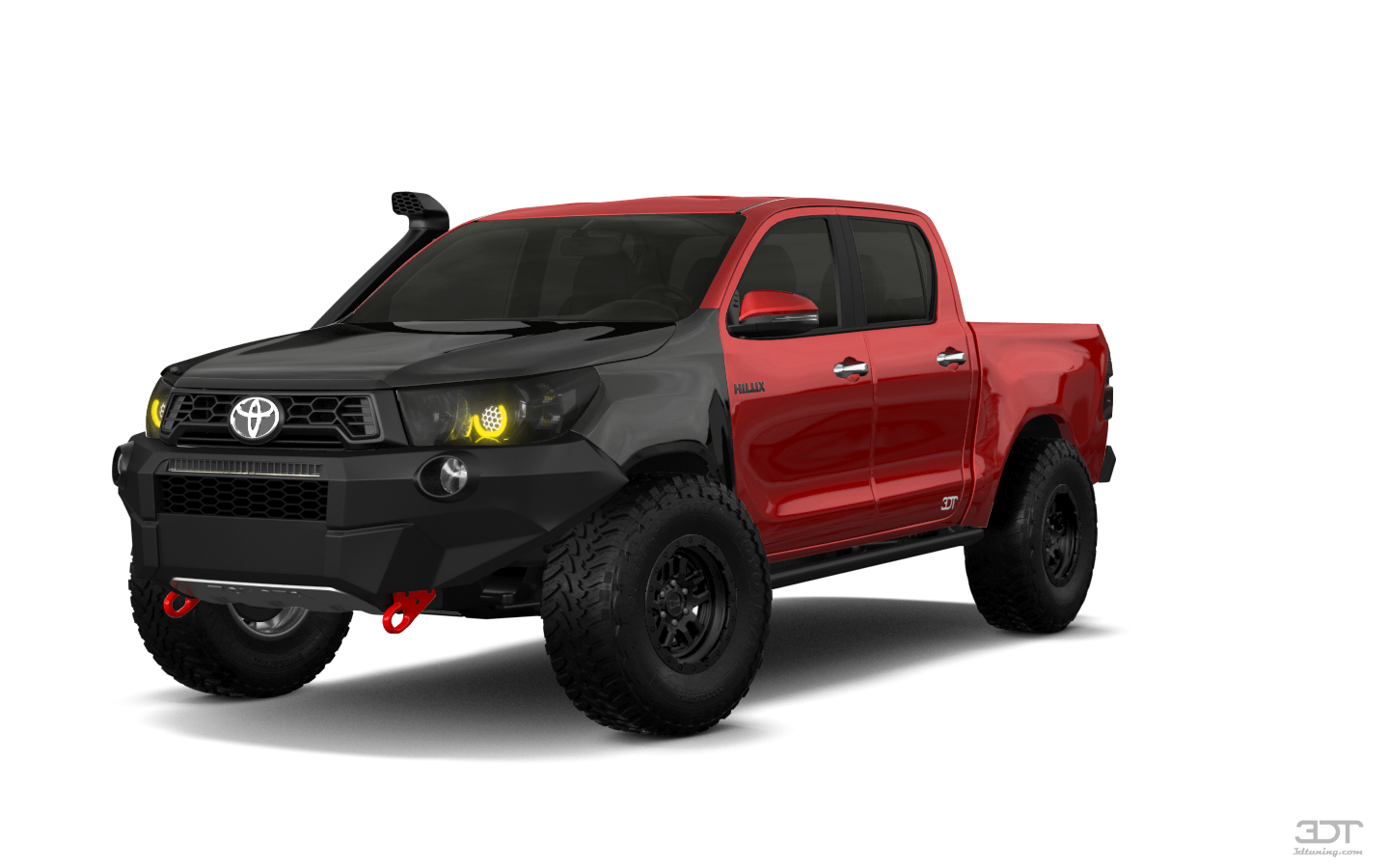Tuning Toyota Hilux Double Cab 4 Door pickup truck 2015