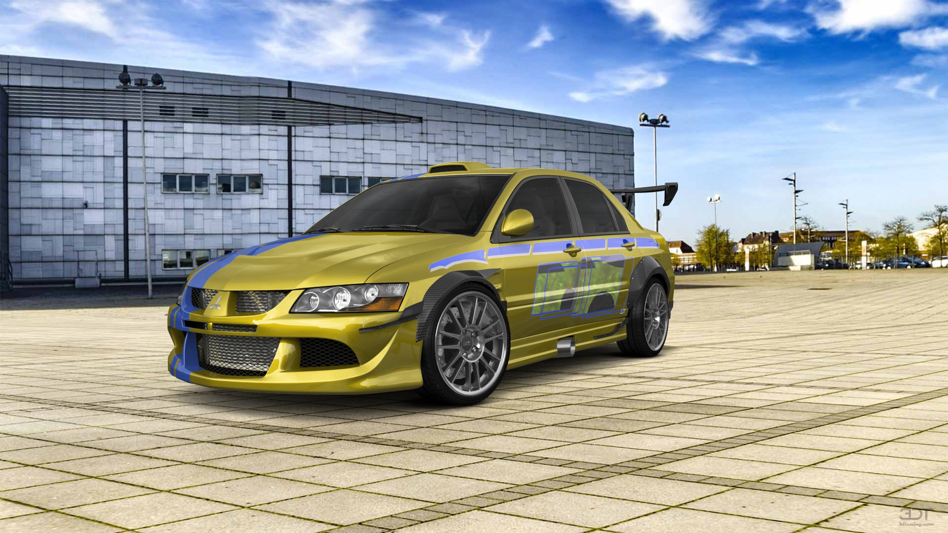 Mitsubishi Lancer Evo IX 4 Door Saloon 2005 tuning