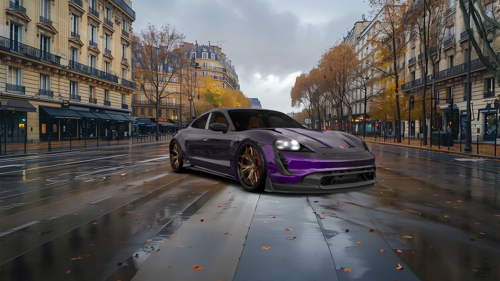 Porsche Taycan 4 Door Saloon 2019 tuning
