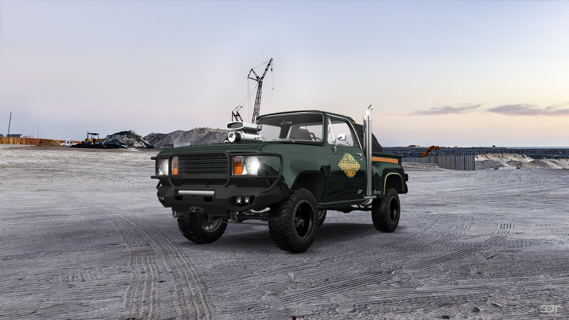Dodge Lil Red Express 2 Door pickup truck 1978