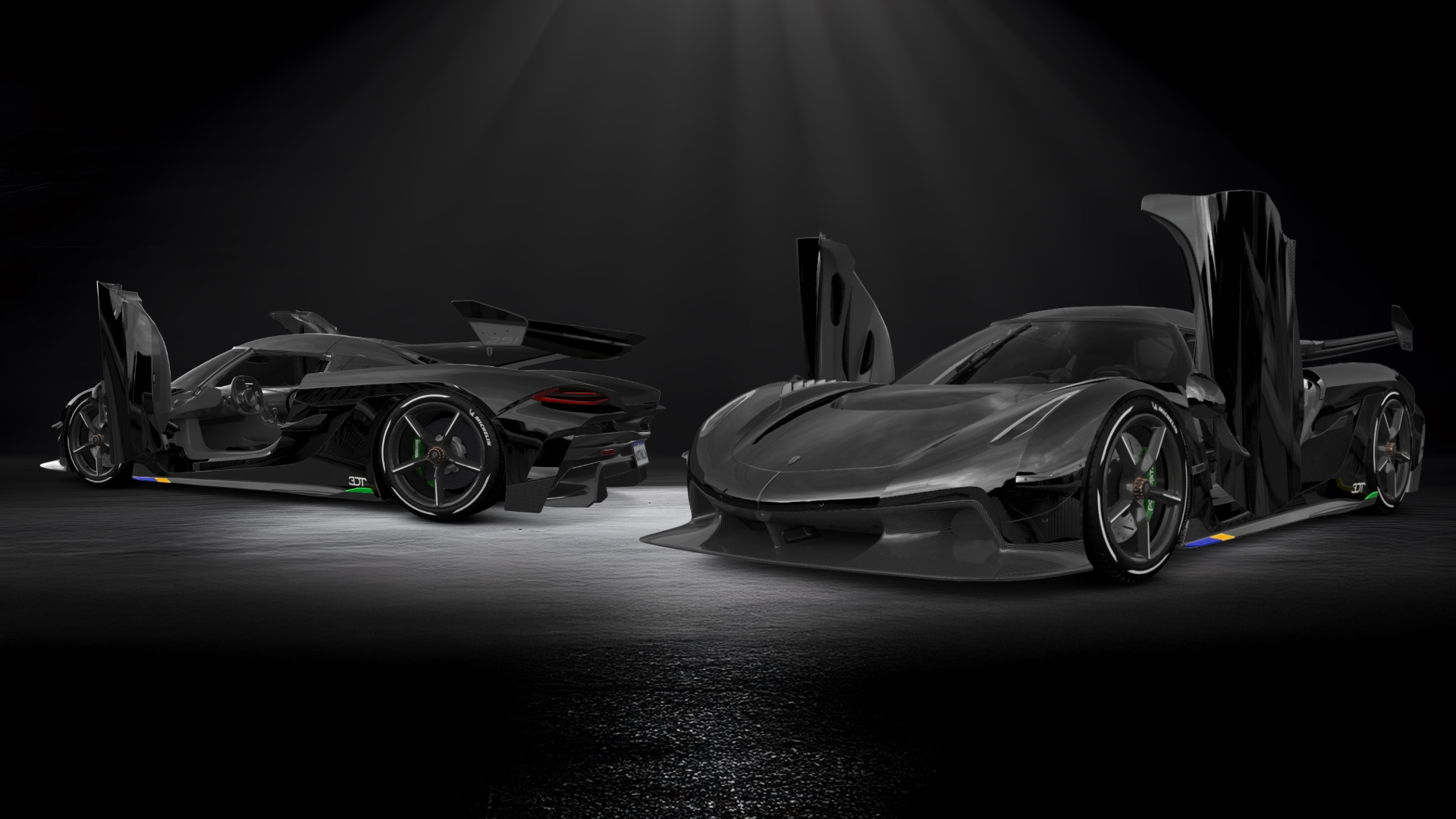 Koenigsegg Jesko 2 door targa top 2020 tuning