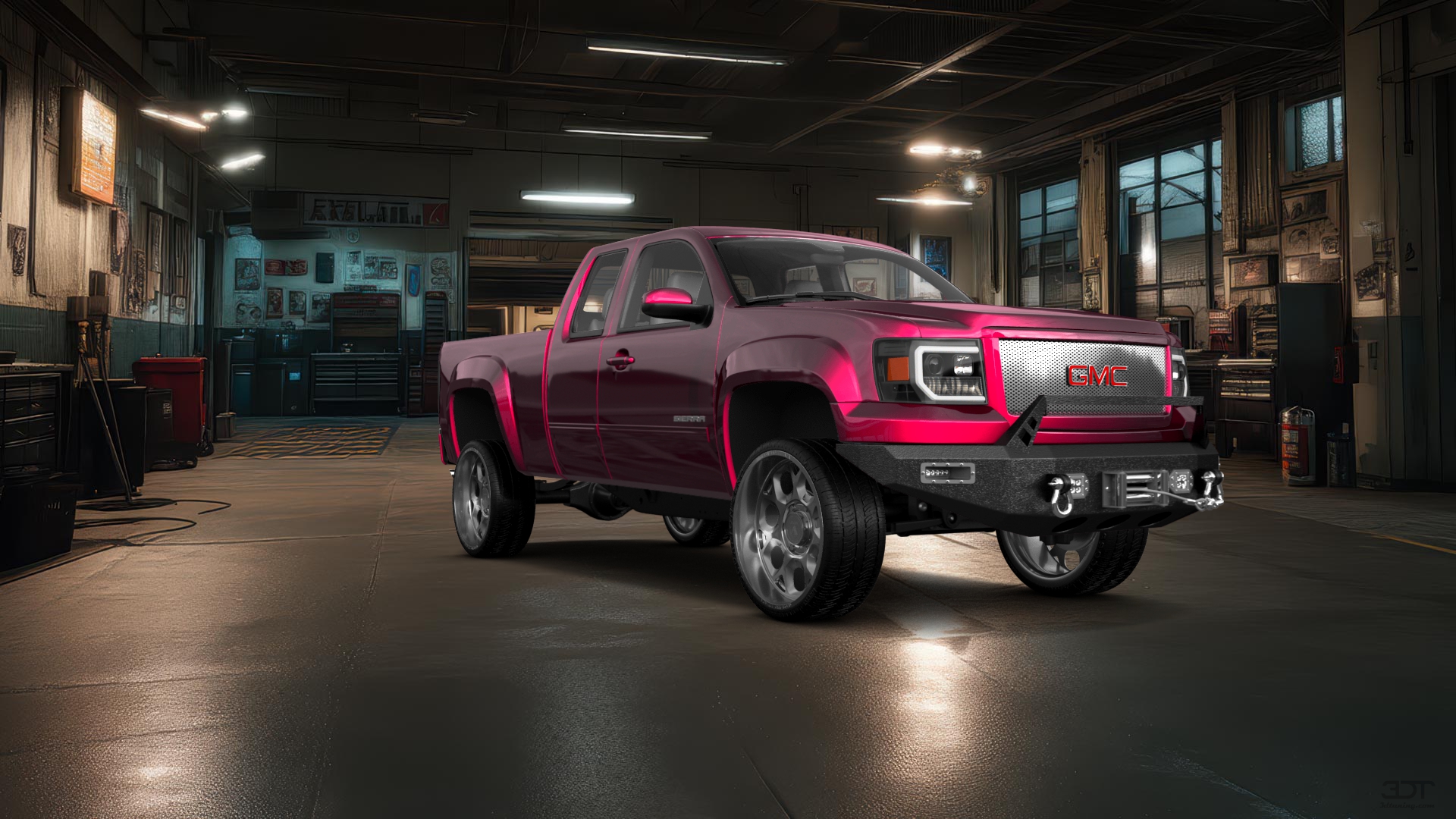 GMC Sierra 1500 Double Cab 6.6 ft box 2 Door truck 2007 tuning