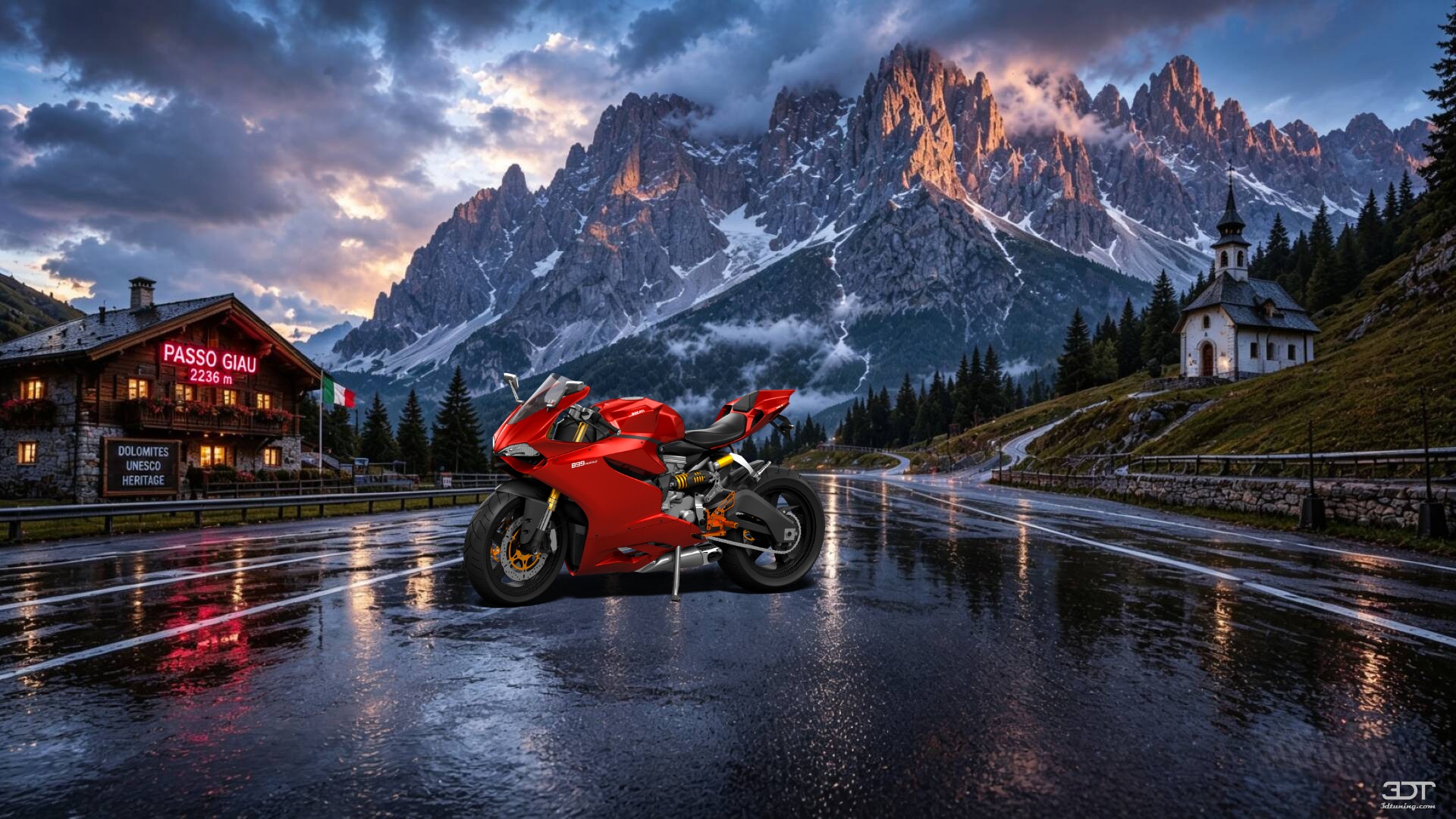 Ducati 899 Panigale Sport Bike 2015 Images