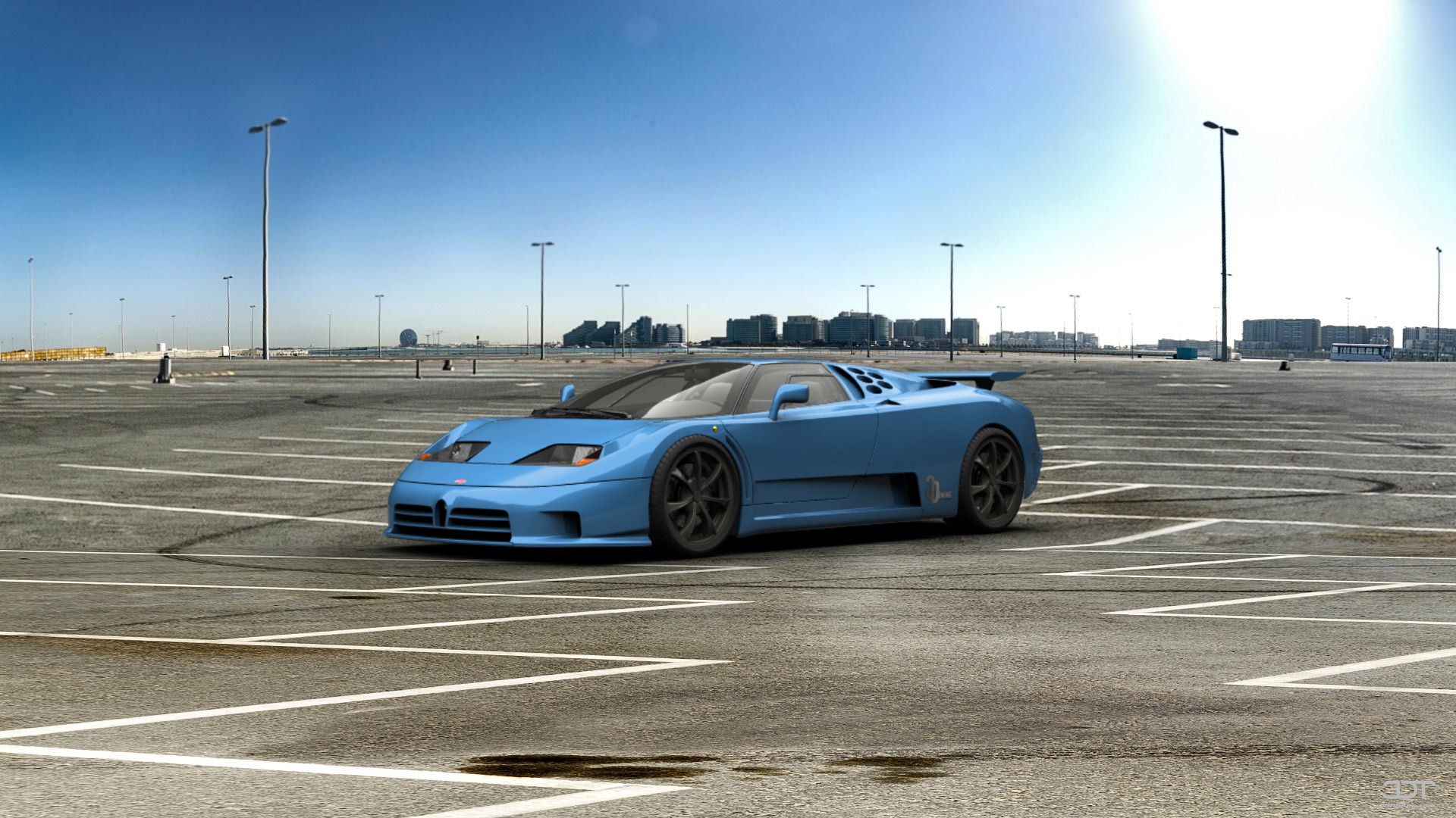 Bugatti EB110 Coupe 1992 tuning