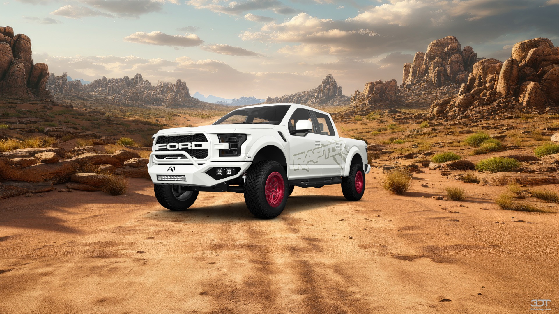 Ford F-150 Raptor 4 Door pickup truck 2017