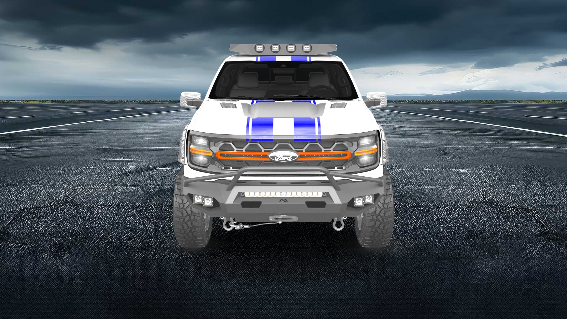 Ford F-150 SuperCrew 4 Door pickup truck 2024 Images