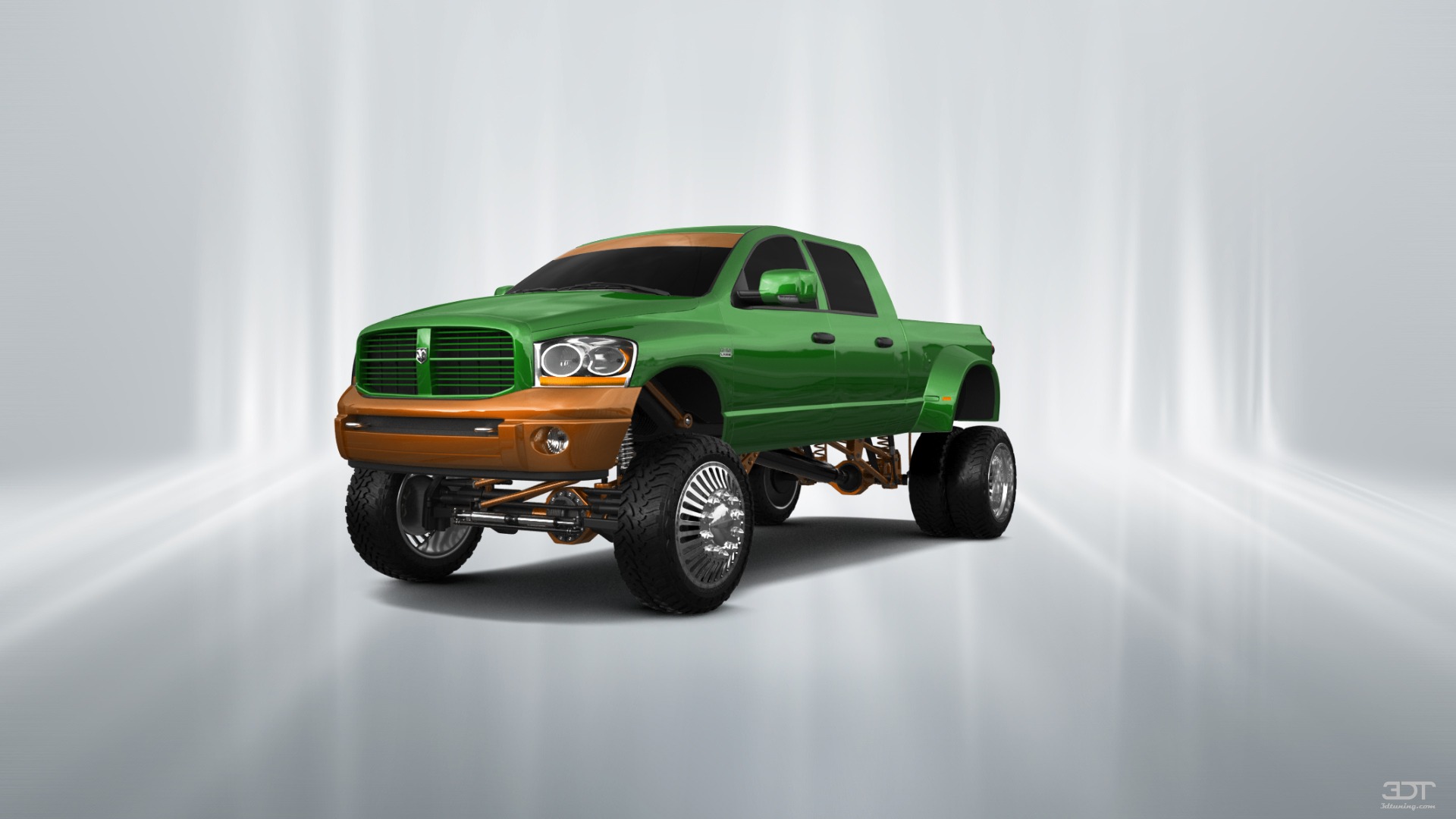 Dodge Ram 3500 Dually 4 Door pickup truck 2007