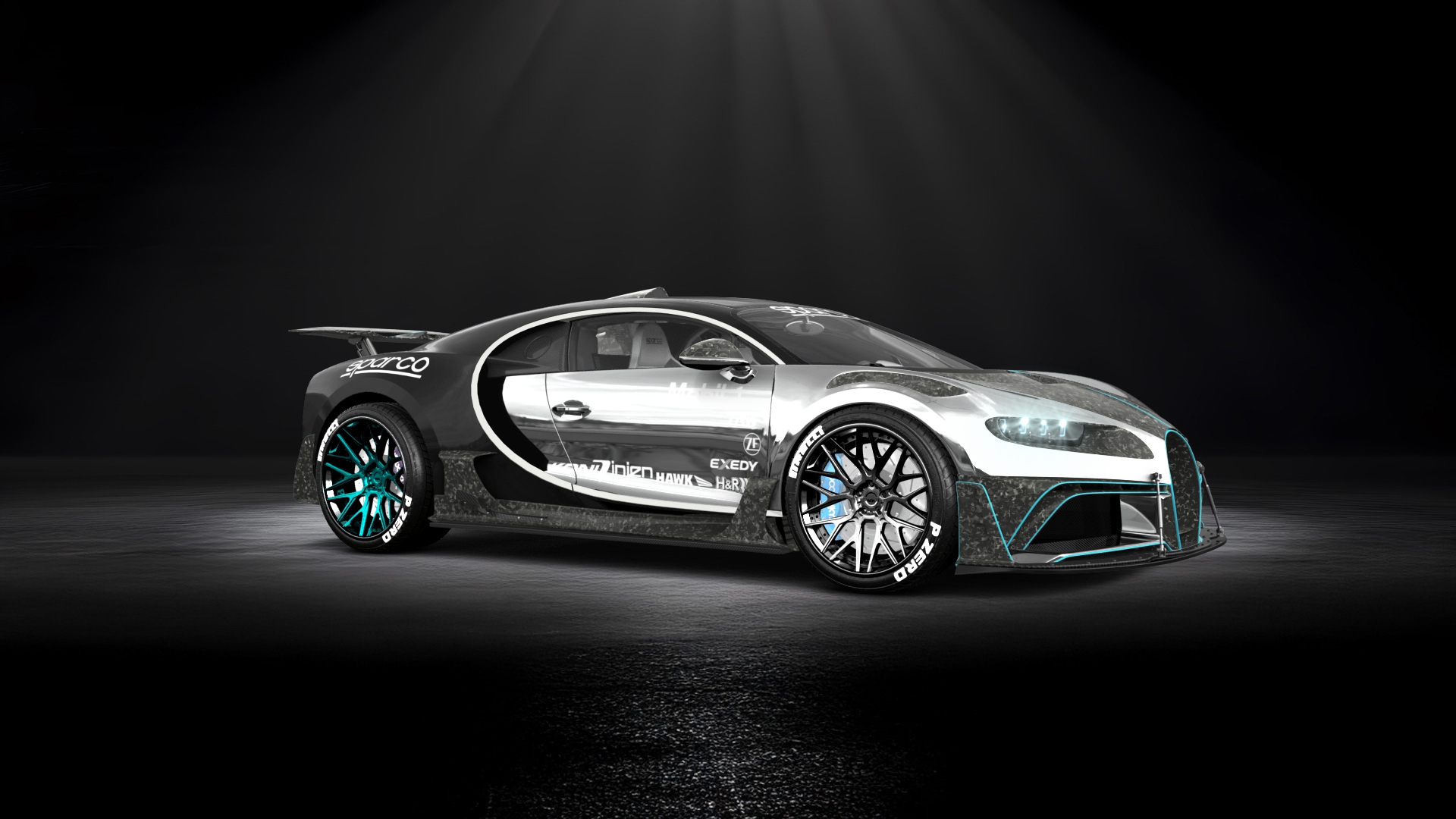 Bugatti Chiron 2 Door Coupe 2016