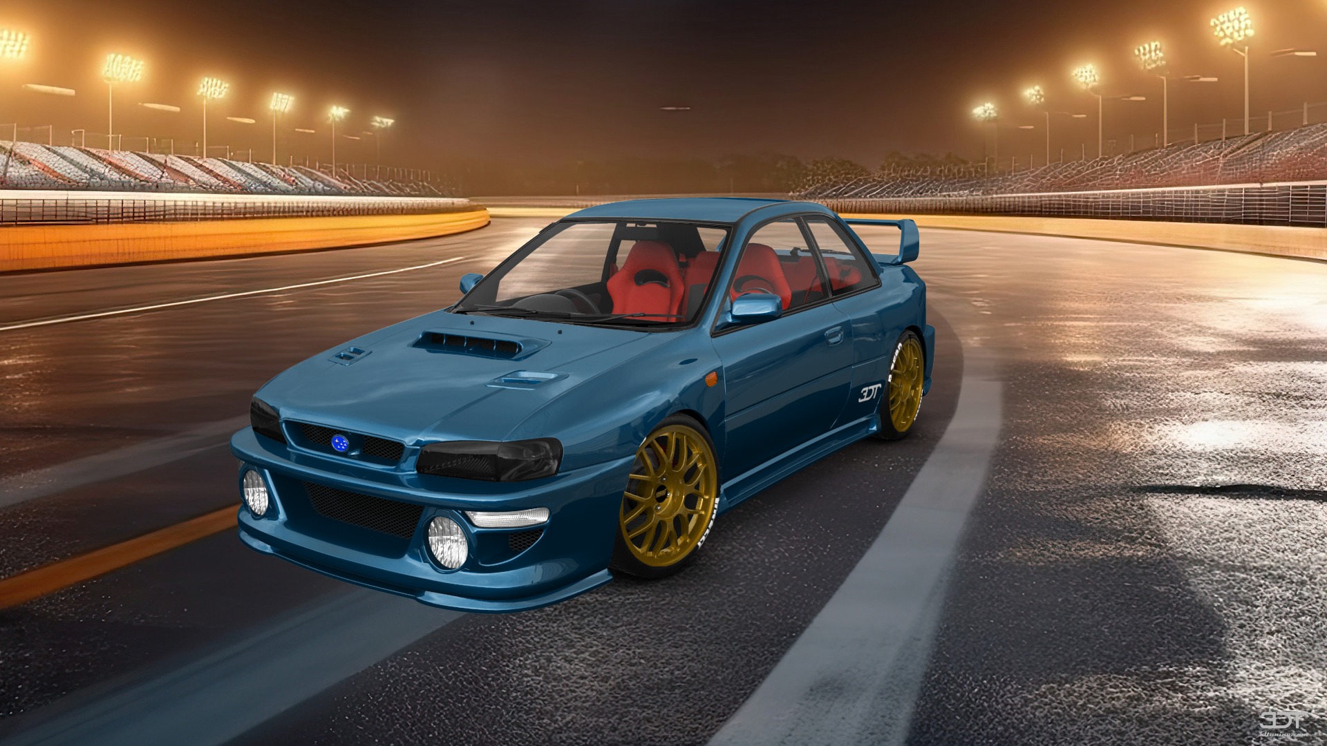 Subaru Impreza WRX STI 22B 2 Door Coupe 2000 tuning
