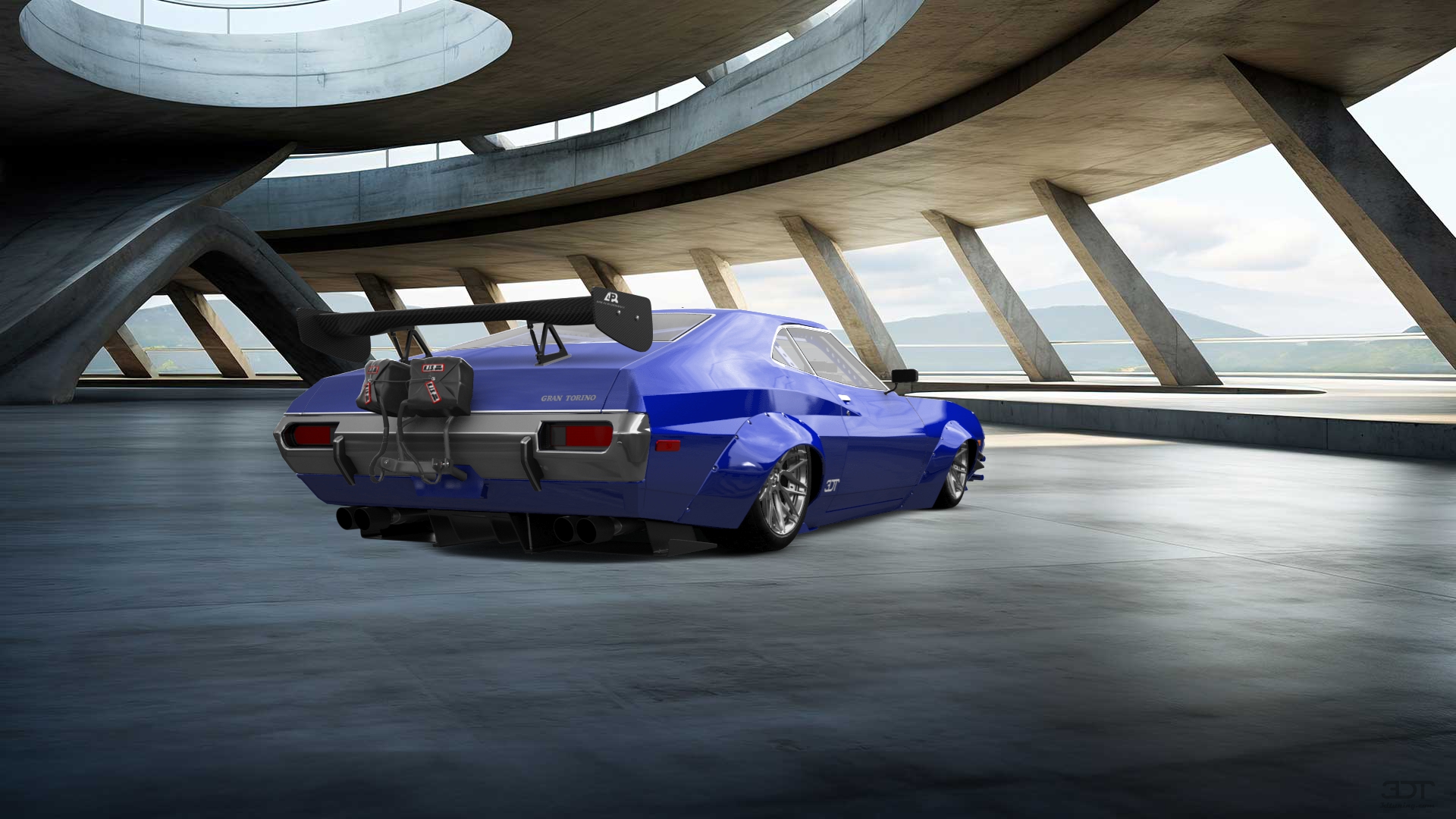 Ford Gran Torino Sport 2 Door Hardtop 1972 tuning