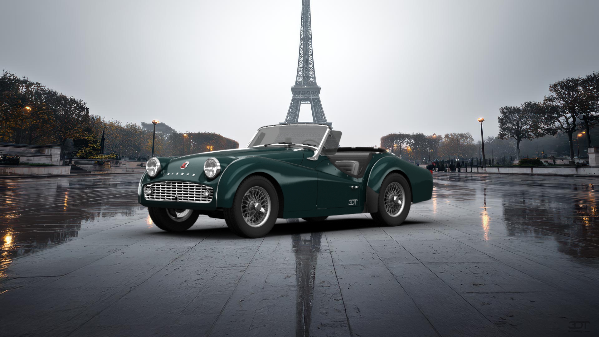 Triumph TR3B Coupe 1962 tuning