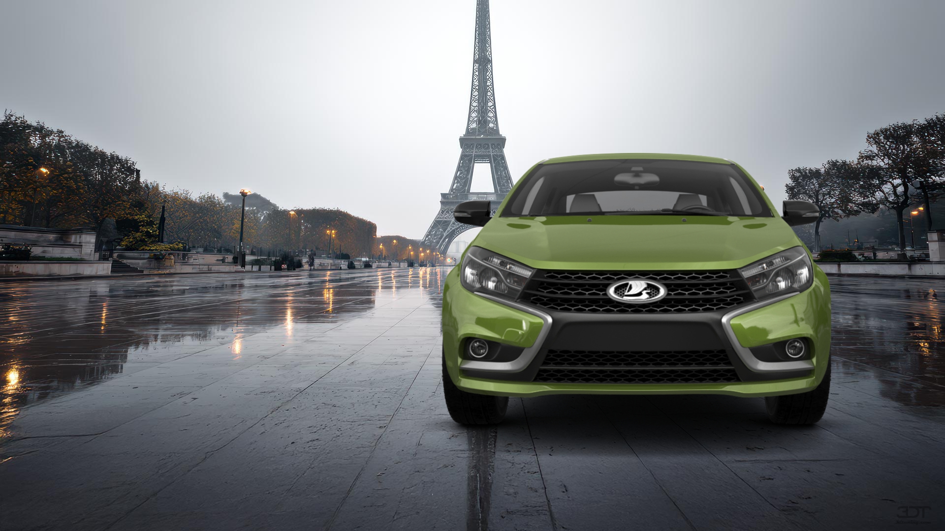 Lada Vesta 4 Door Saloon 2016 tuning