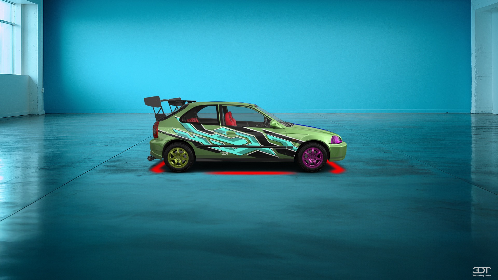 Tuning Honda Civic 3 Door Hatchback 1997