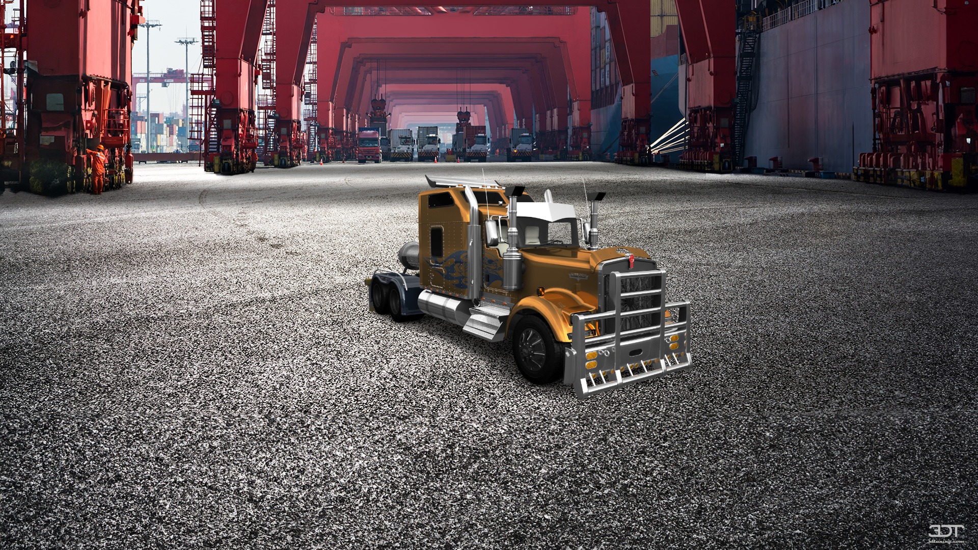 Kenworth W900 Sleeper Cab Truck 2015 Images