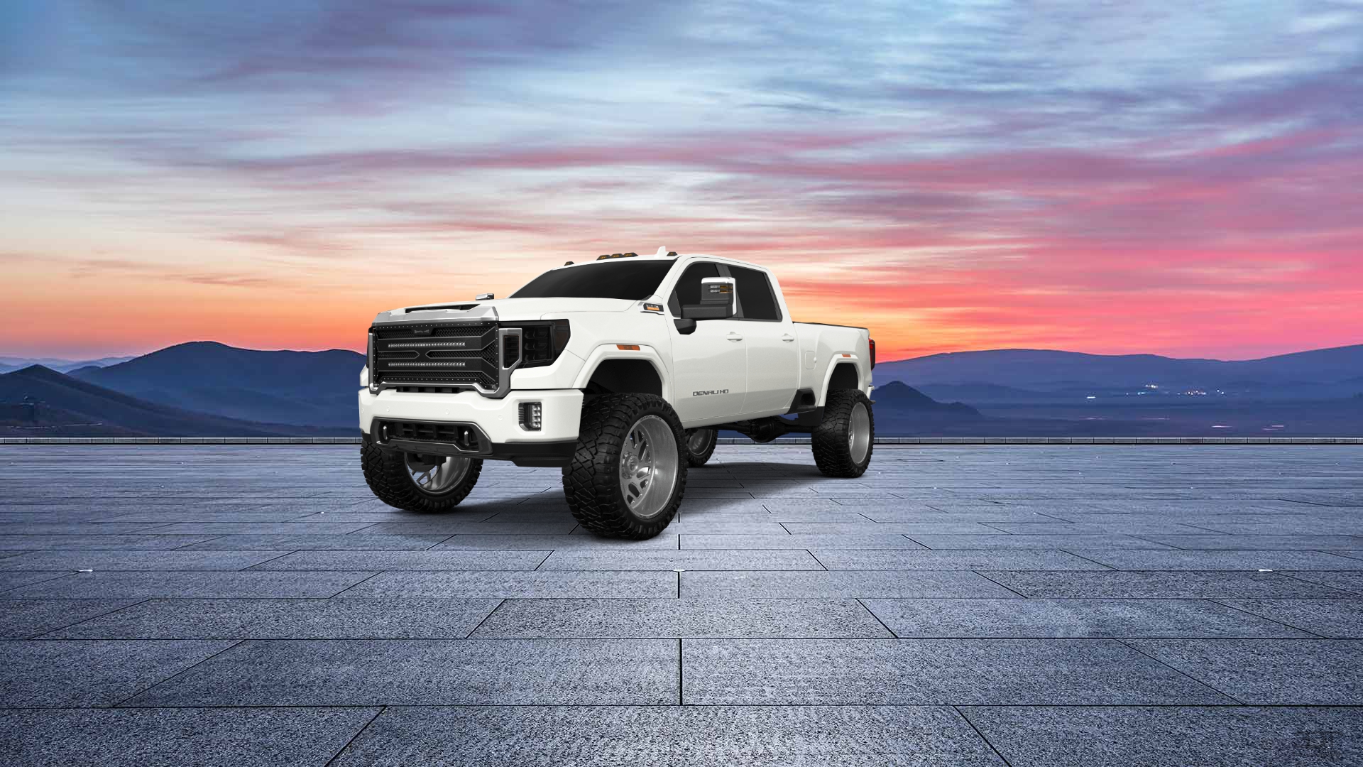 GMC Sierra 2500 HD 4 Door pickup truck 2020 tuning