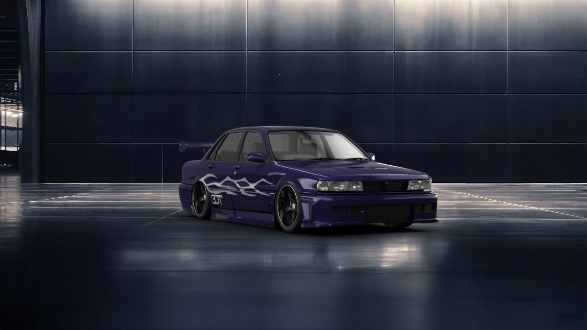 Mitsubishi Galant Sedan 1987 tuning