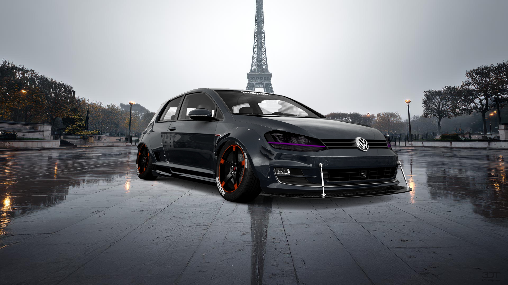 Volkswagen Golf 7 3 Door Hatchback 2013 tuning