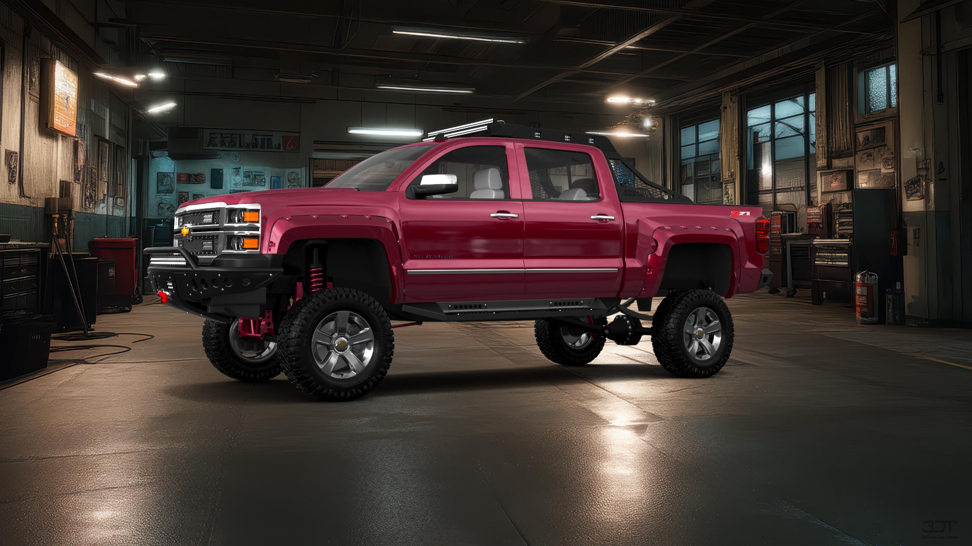 Chevrolet Silverado 1500 4 Door pickup truck 2014 tuning