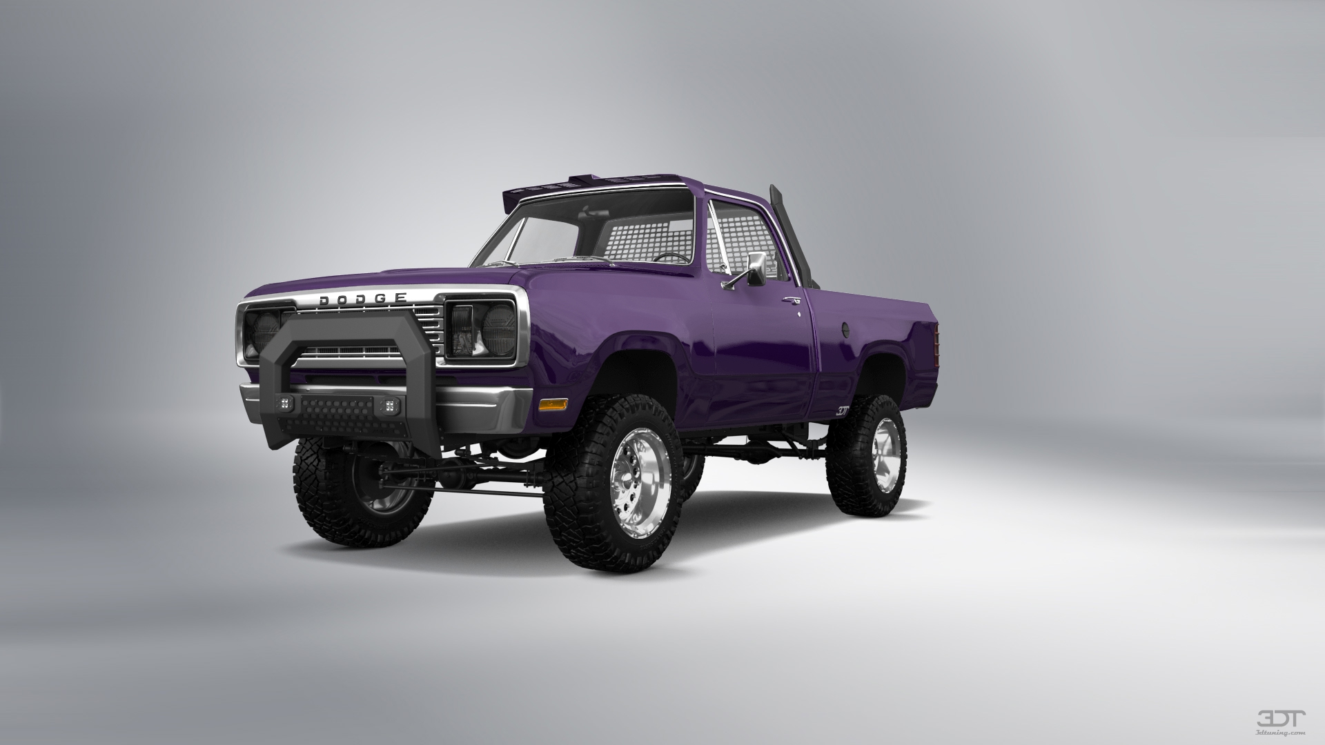 Dodge Power Wagon W200 2 Door pickup truck 1977 tuning